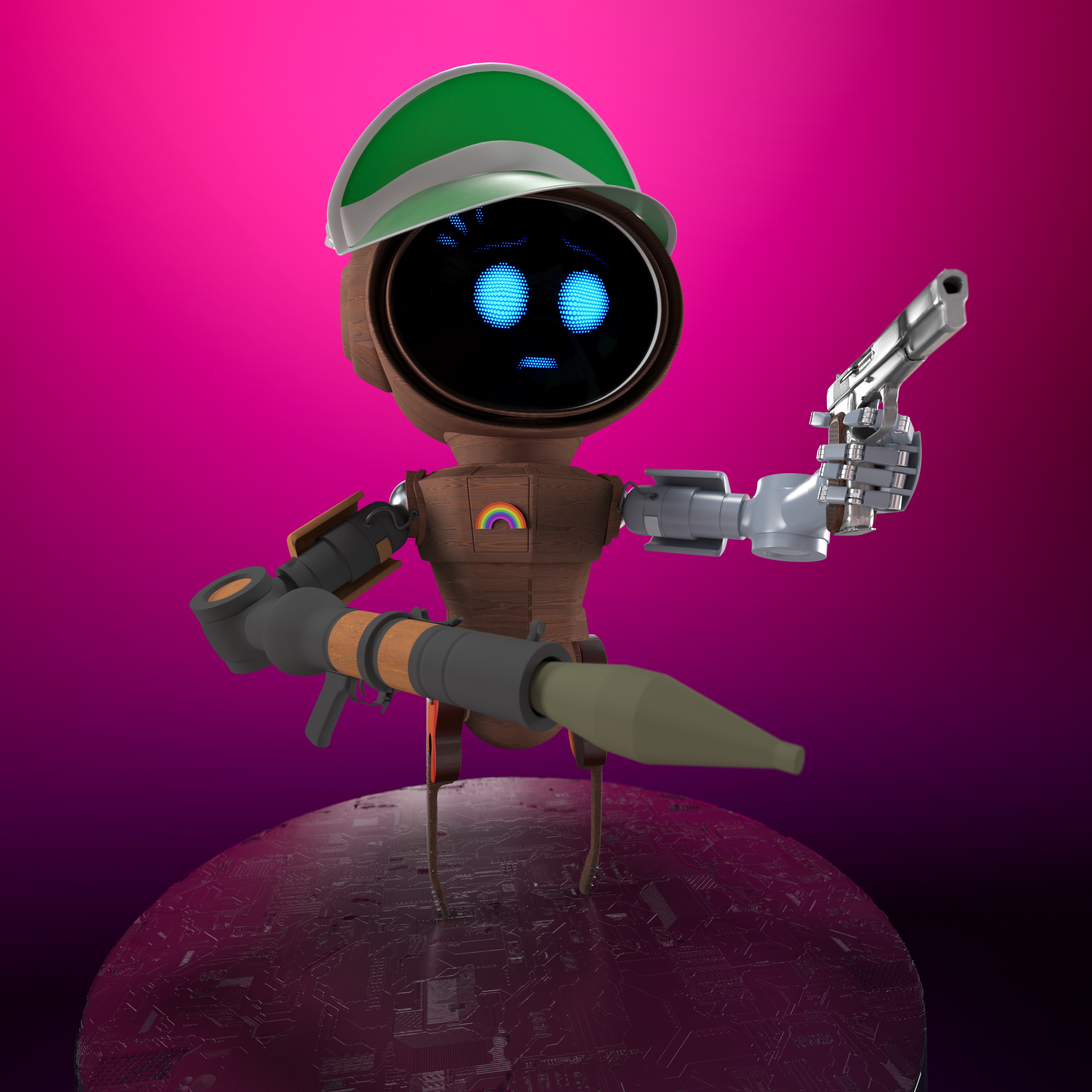 SockBot V1 No. 0040 NFT on Algorand