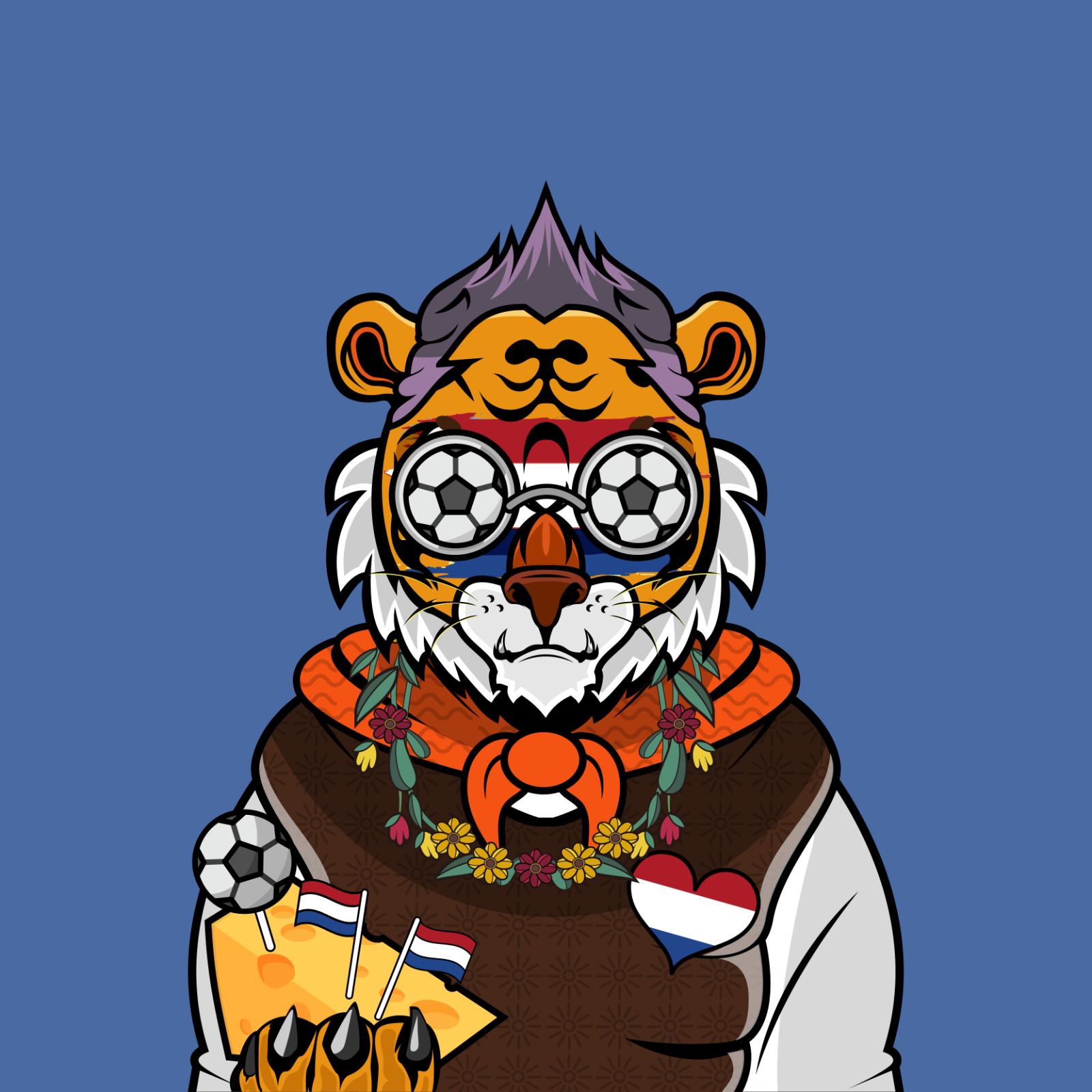 Football TigerChi #0142 NFT on Algorand