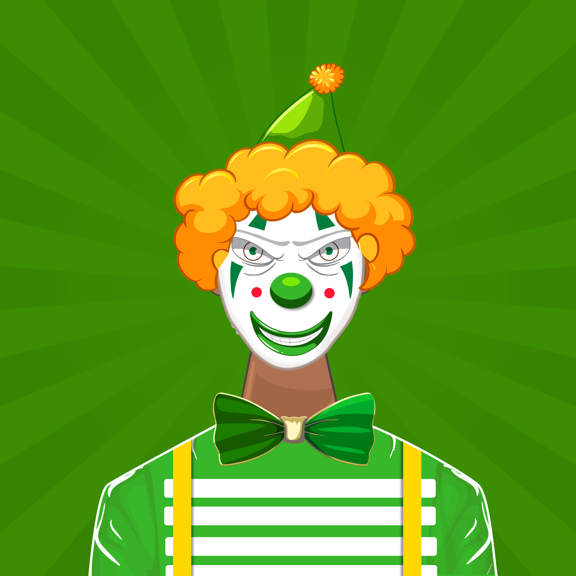 Happy Clowns #153 NFT on Algorand