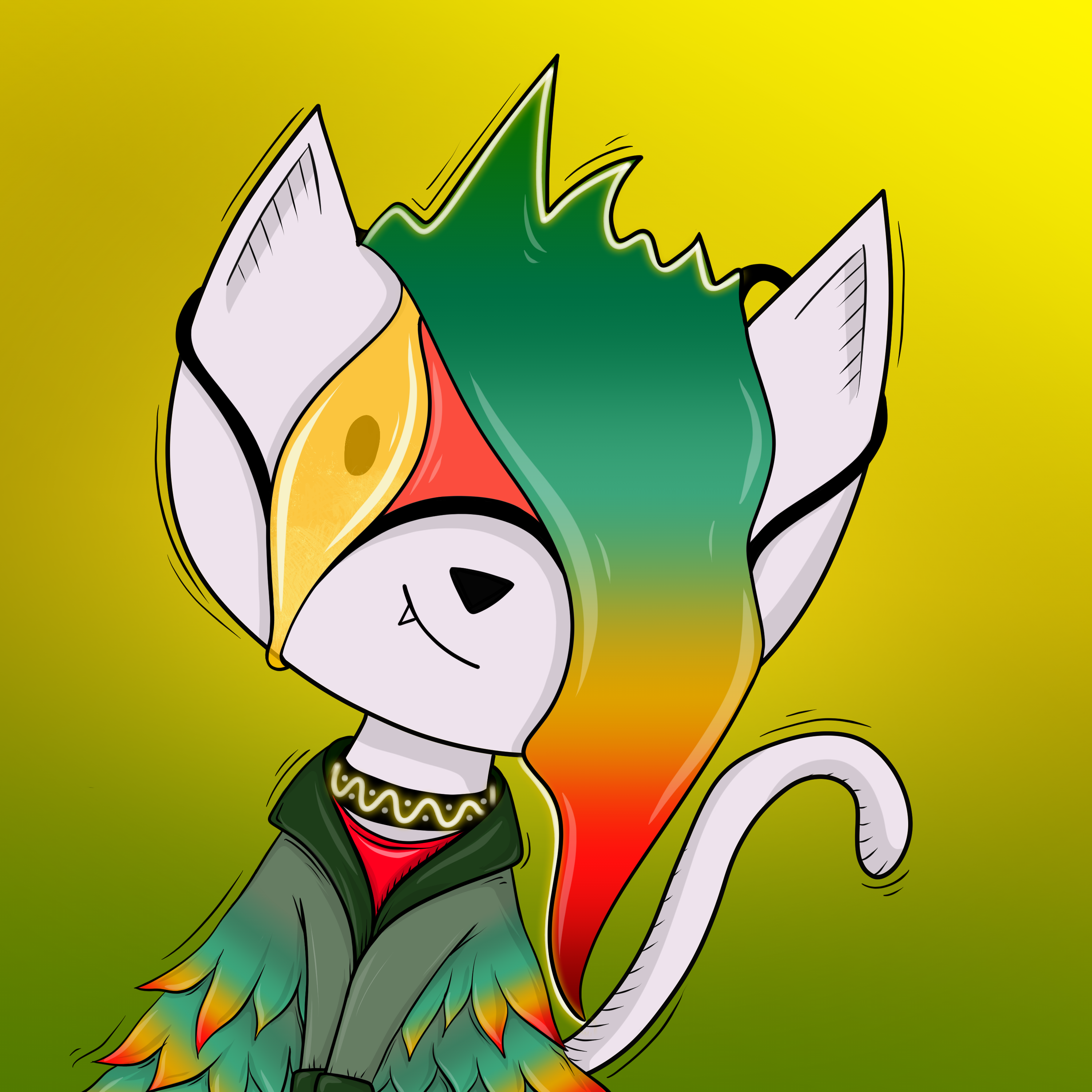 Algo Spectacular Cats #252 NFT on Algorand