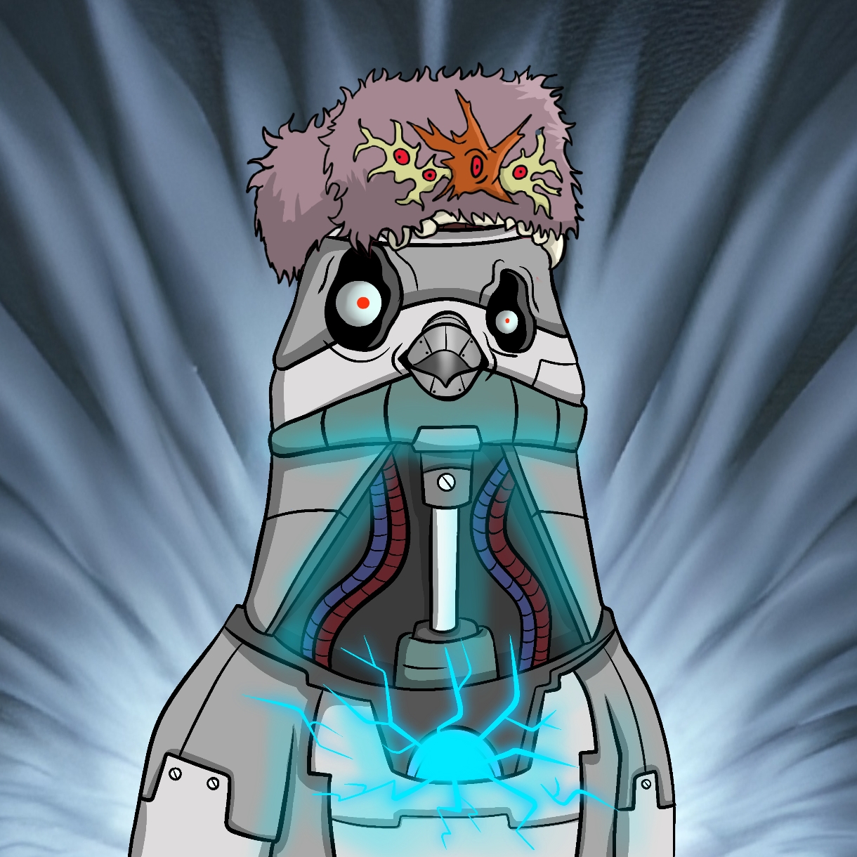 Mutant Ghetto Pigeon #050 NFT on Algorand