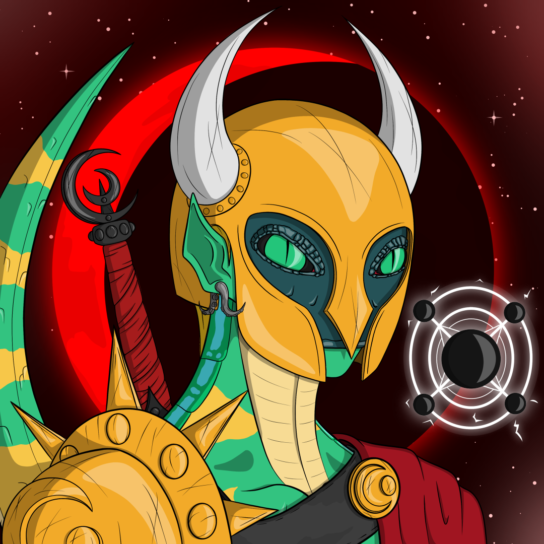 Dark Coin Champion #0288 NFT on Algorand