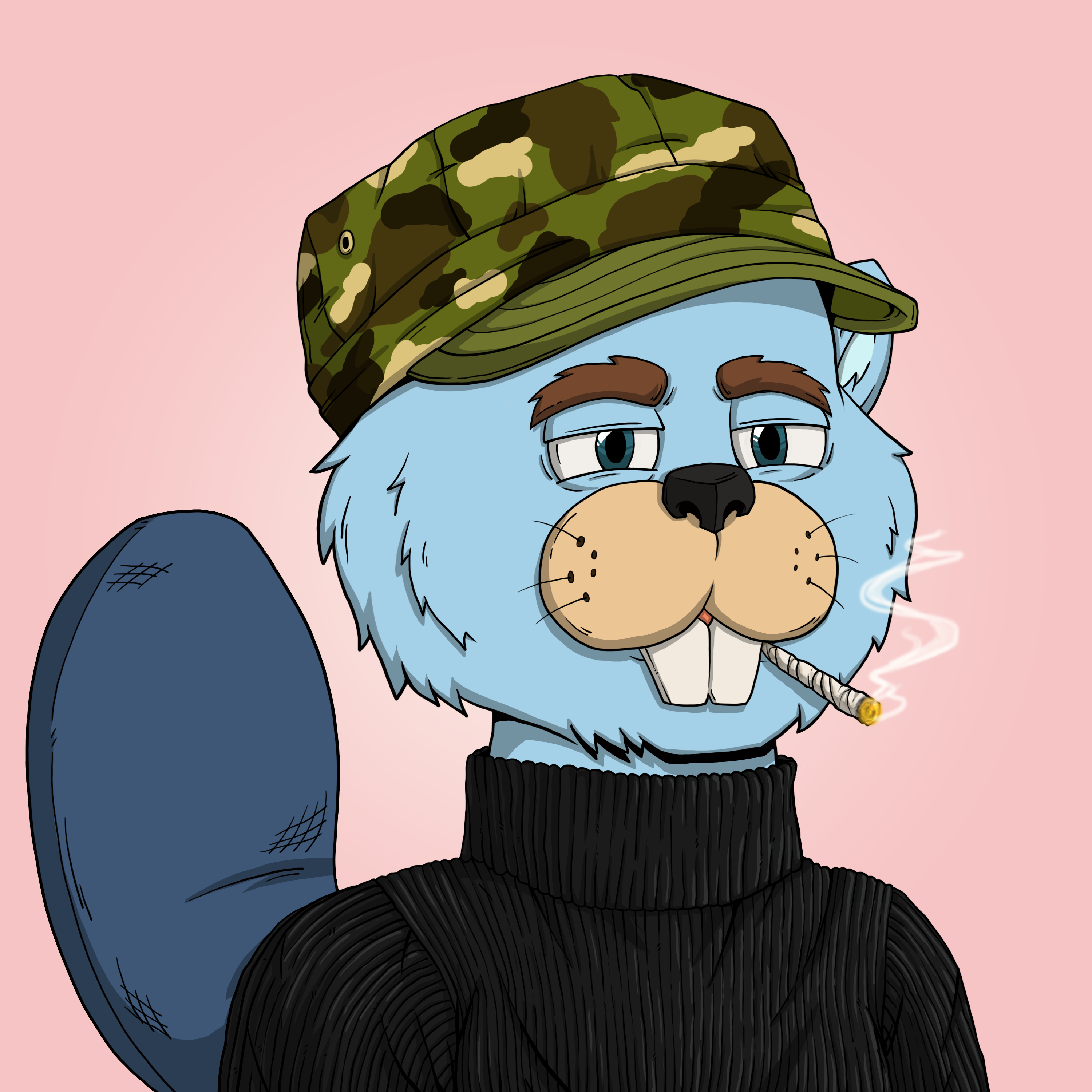 Beava Buds #1156 NFT on Algorand