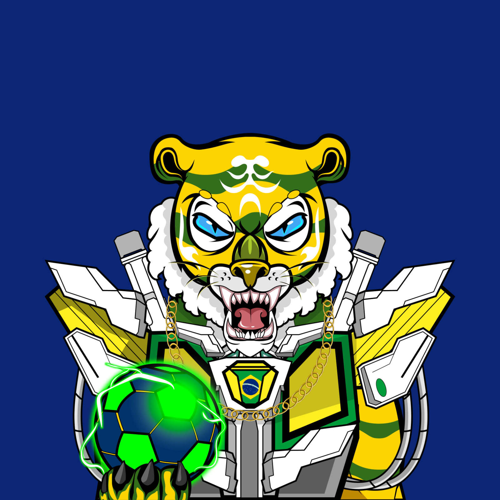 Football TigerChi #1802 NFT on Algorand