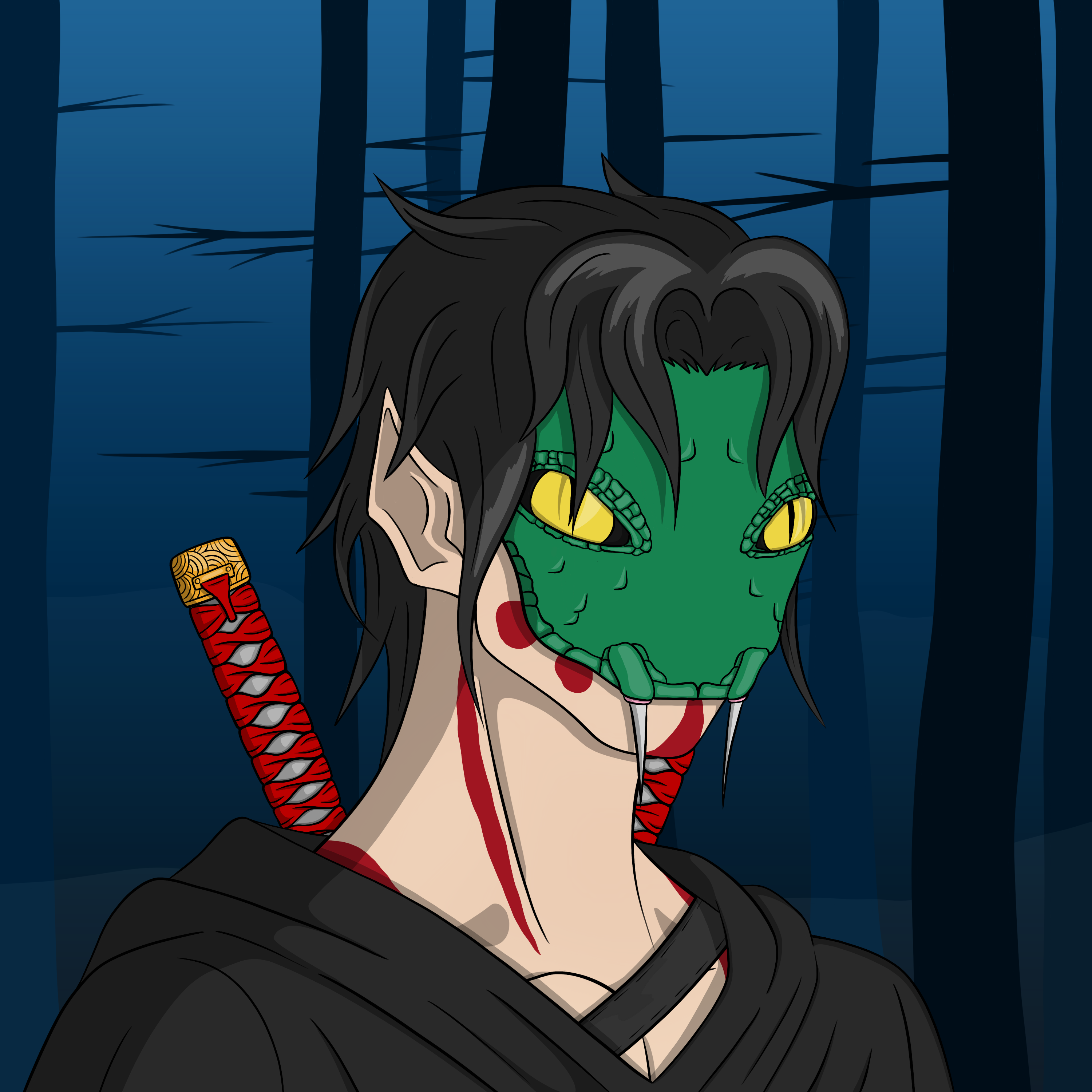 Dark Coin Champion #0051 NFT on Algorand