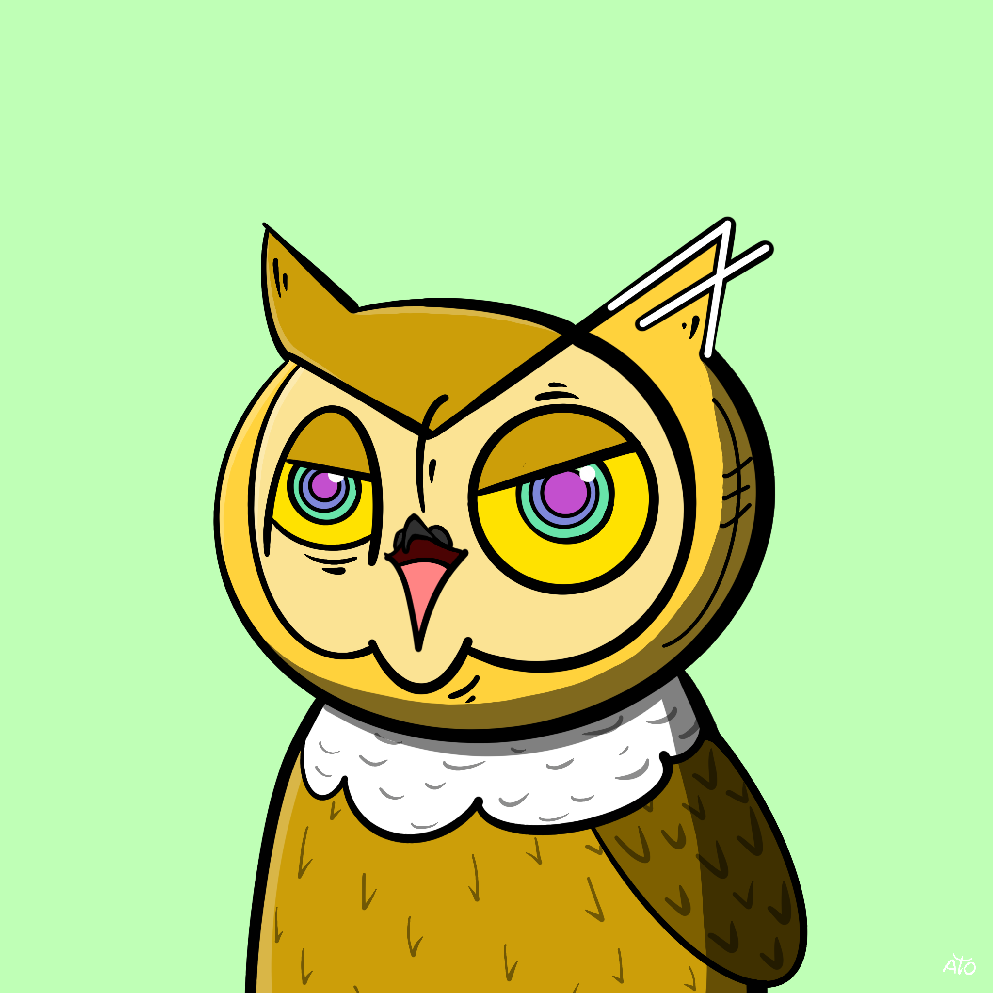 AOWL #1863 NFT on Algorand