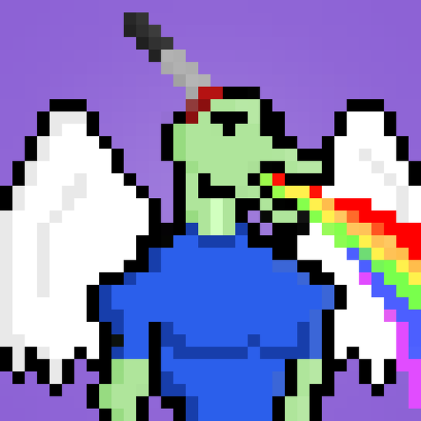 An image of Pixel Dragon: #001