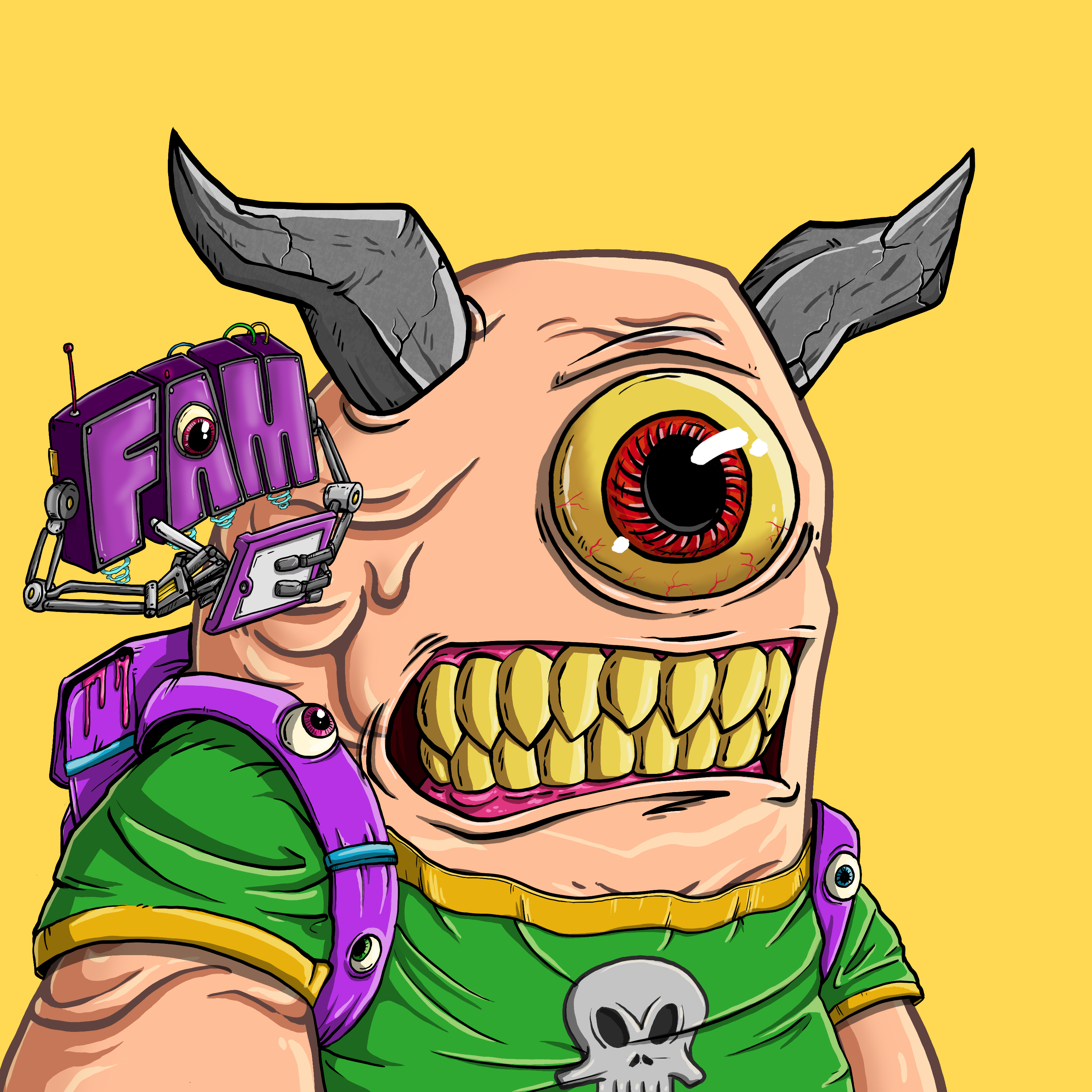 MONSTR #1325 NFT on Algorand