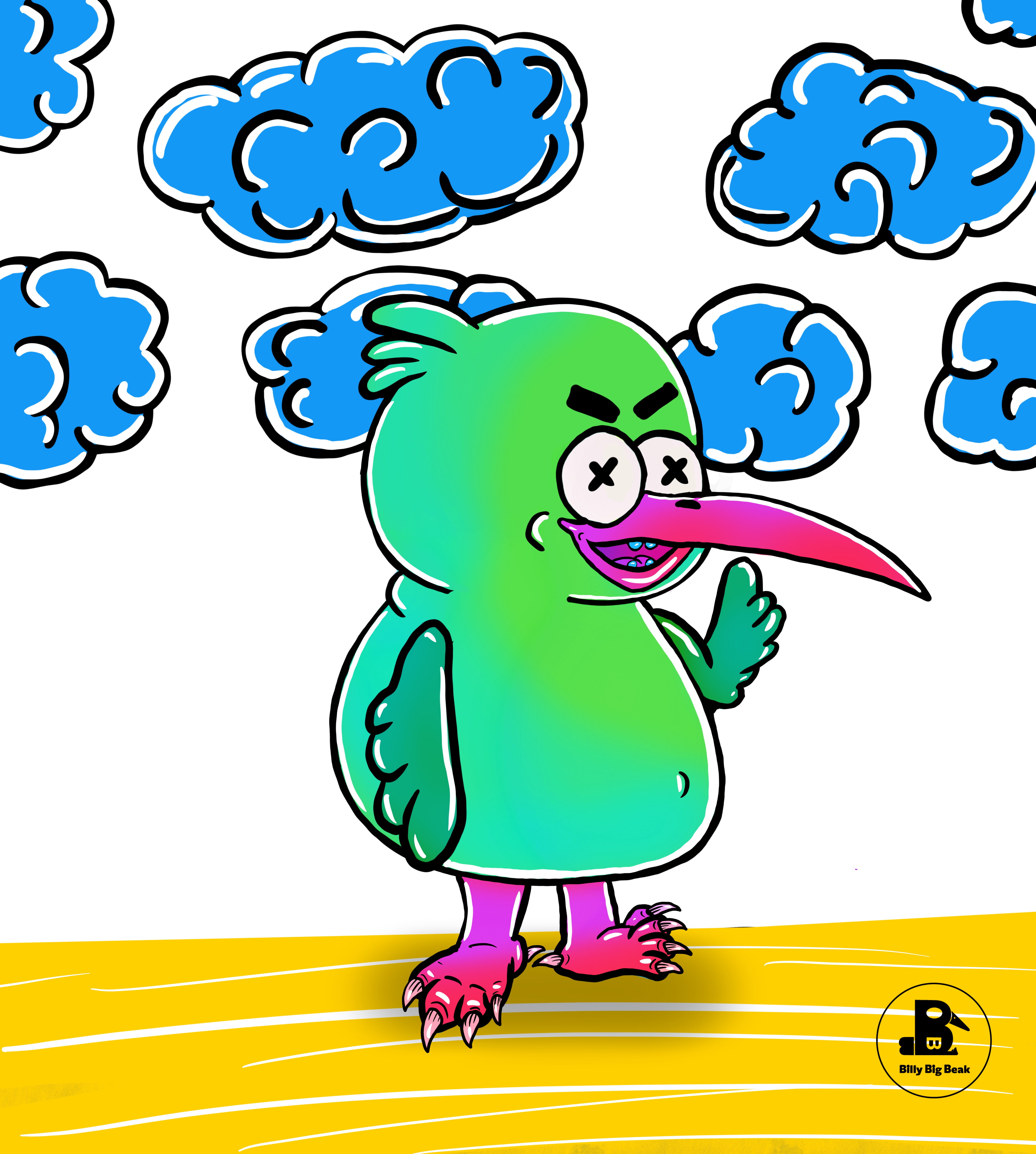 Billy XO #14 NFT on Algorand