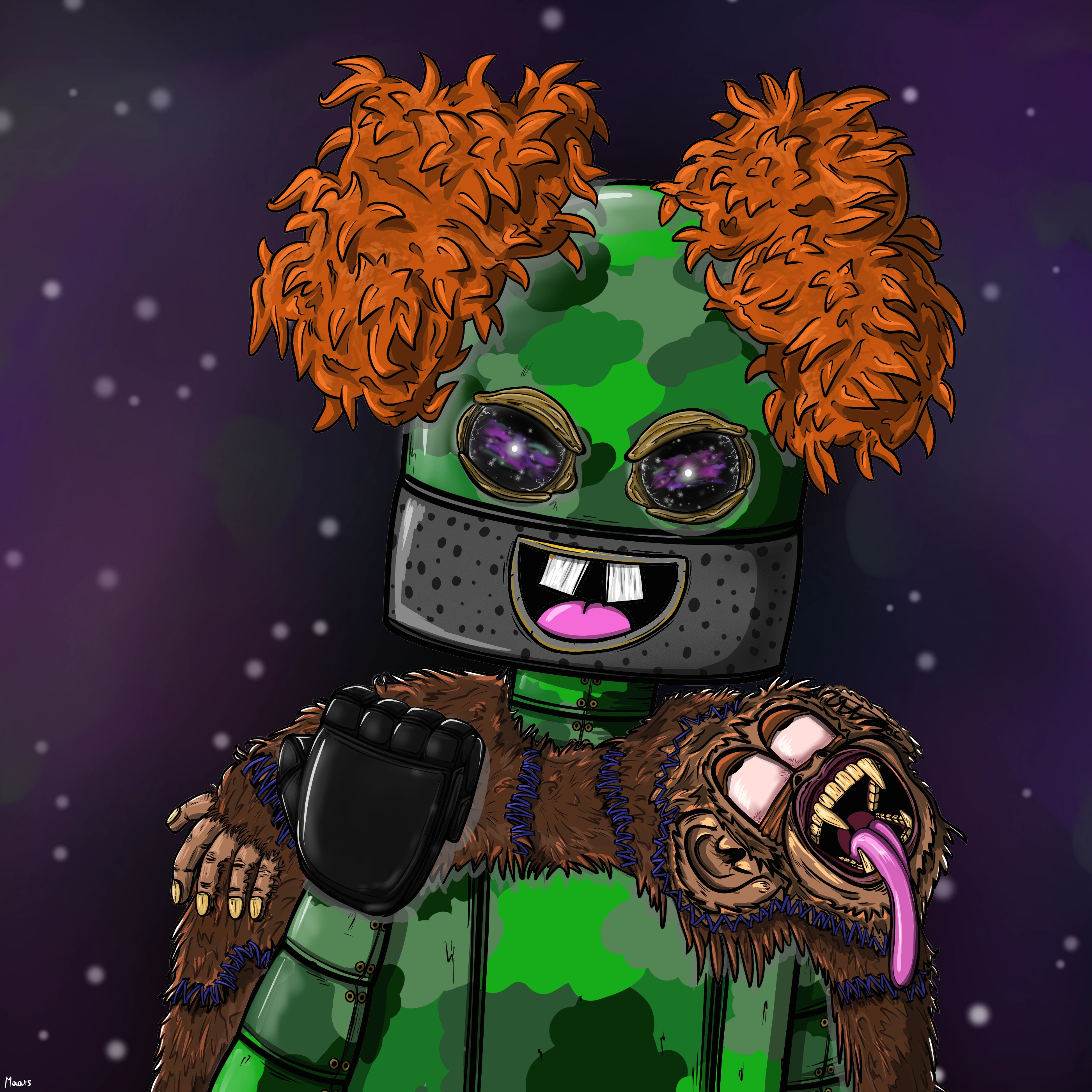 Mental Marvin #2385 NFT on Algorand