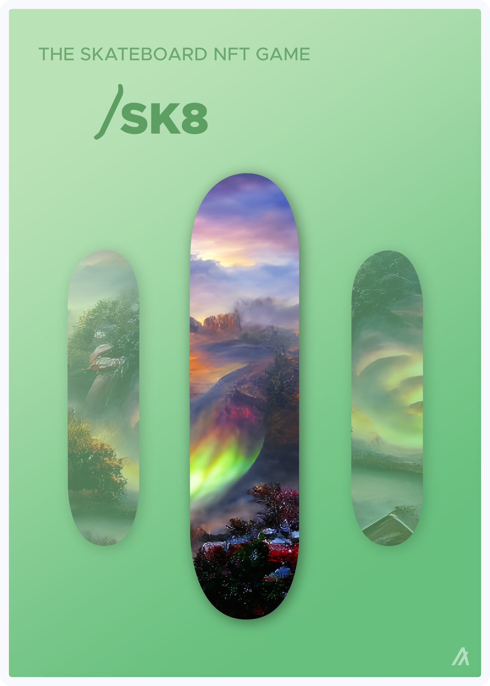 SK8 Deck #094 NFT on Algorand