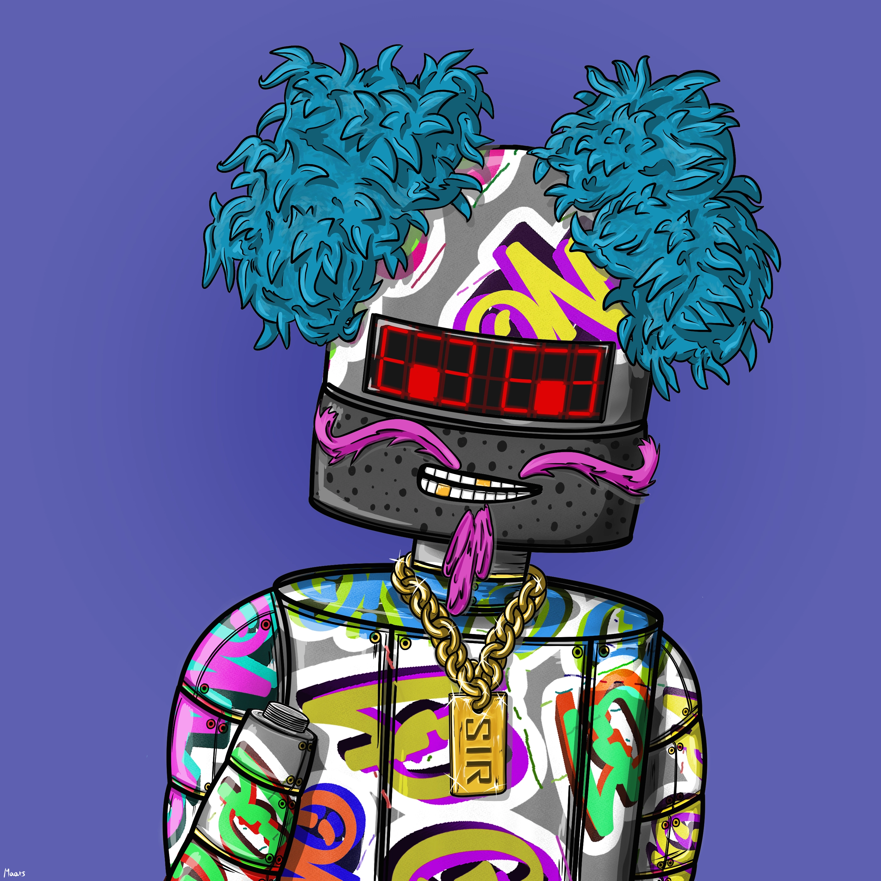 Mental Marvin #2567 NFT on Algorand
