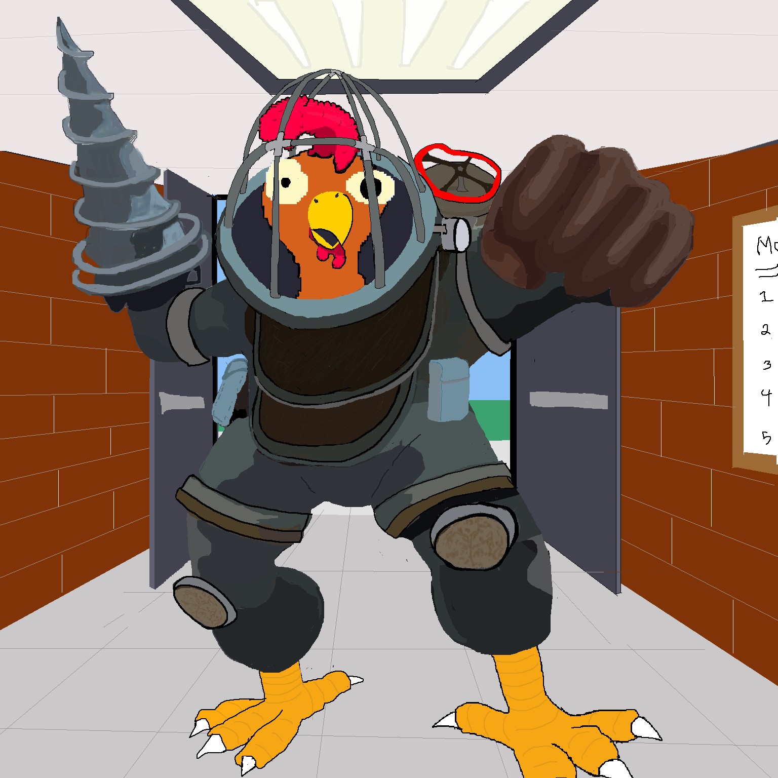 Big Daddy Clucker  NFT on Algorand