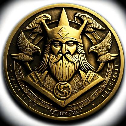 Odin Viking God Coin