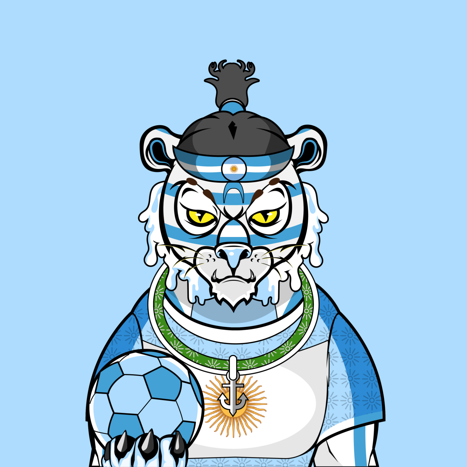 Football TigerChi #1748 NFT on Algorand