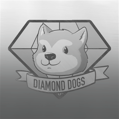 Akita Retro Diamond Dog