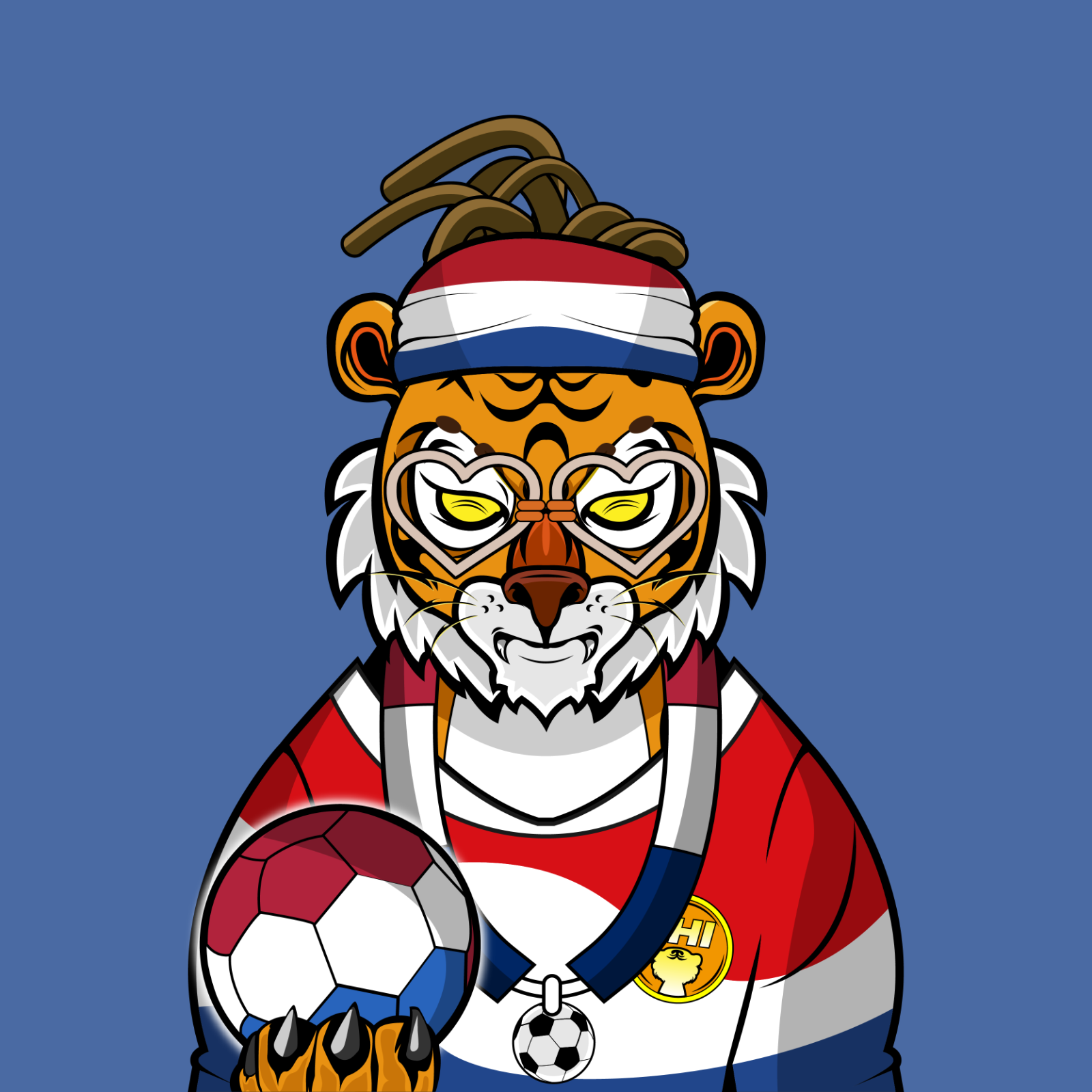 Football TigerChi #1015 NFT on Algorand