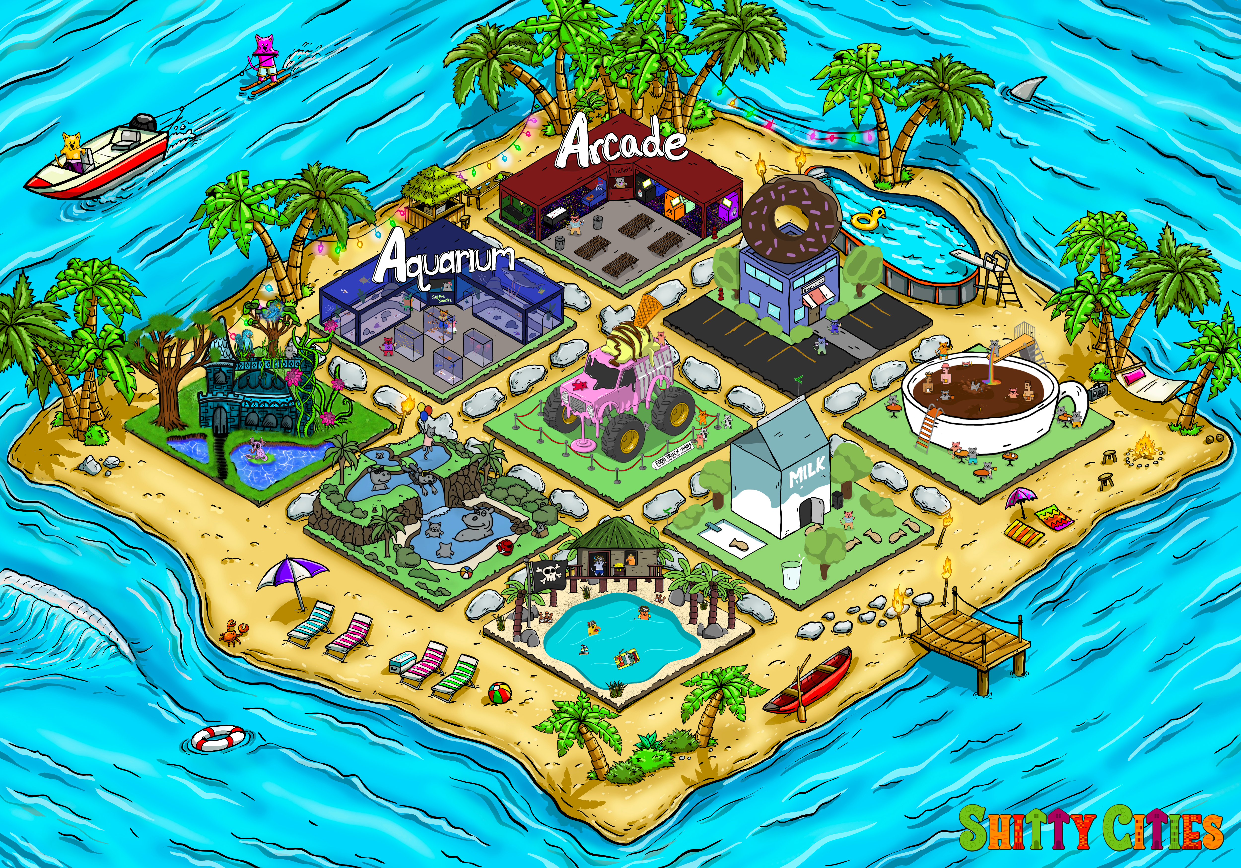 Shitty City #116 NFT on Algorand