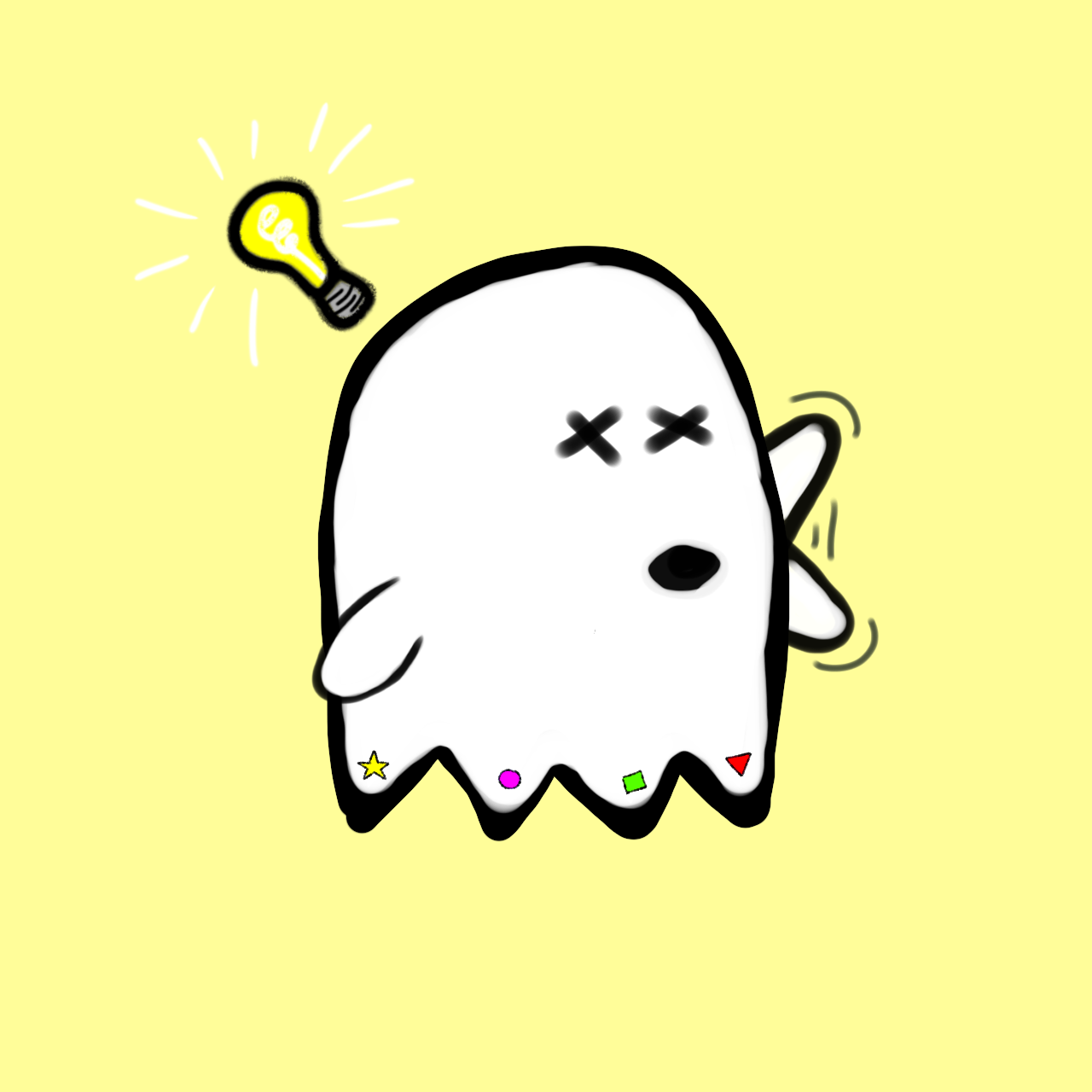 Ghostie #843 NFT on Algorand