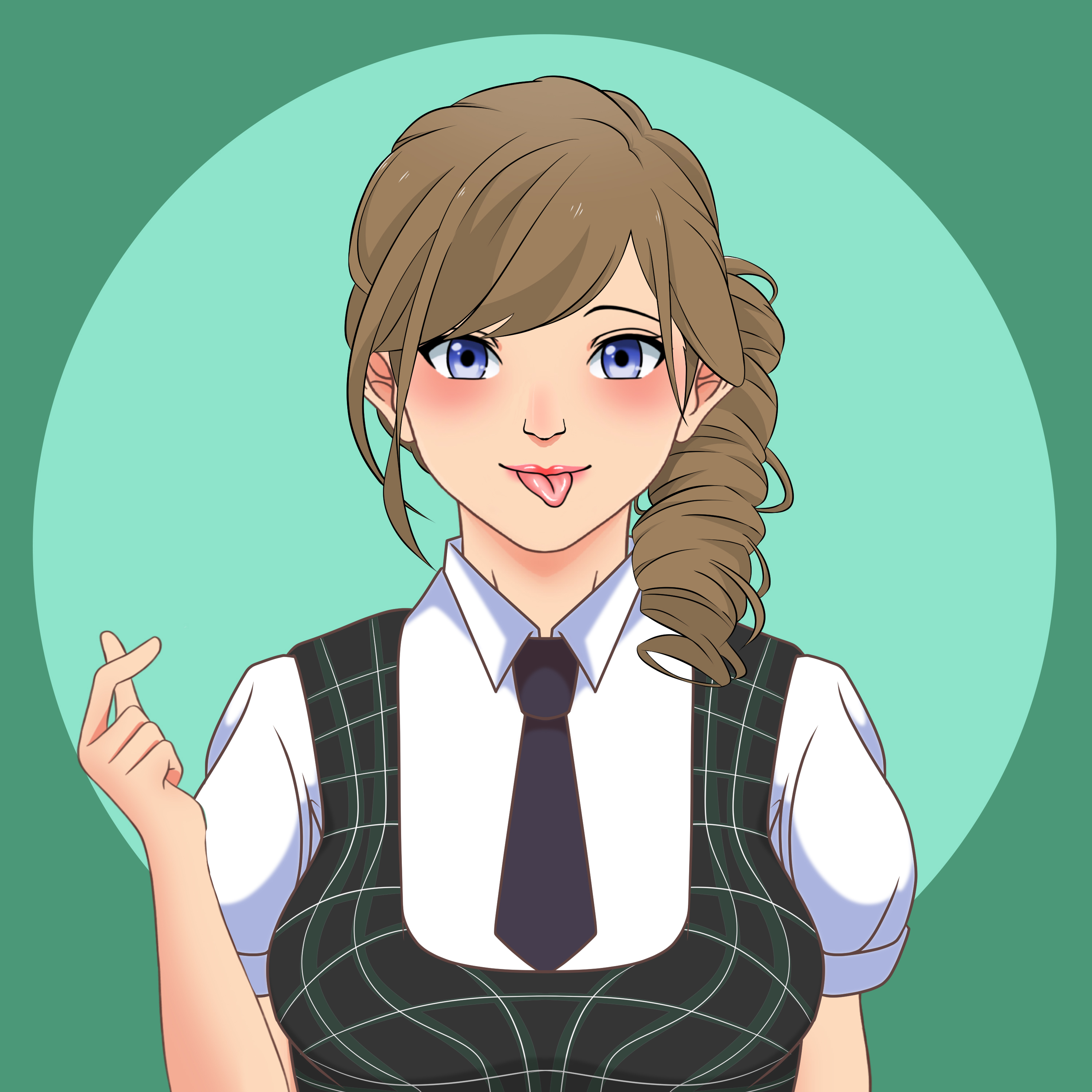 World of Waifuz #215 NFT on Algorand