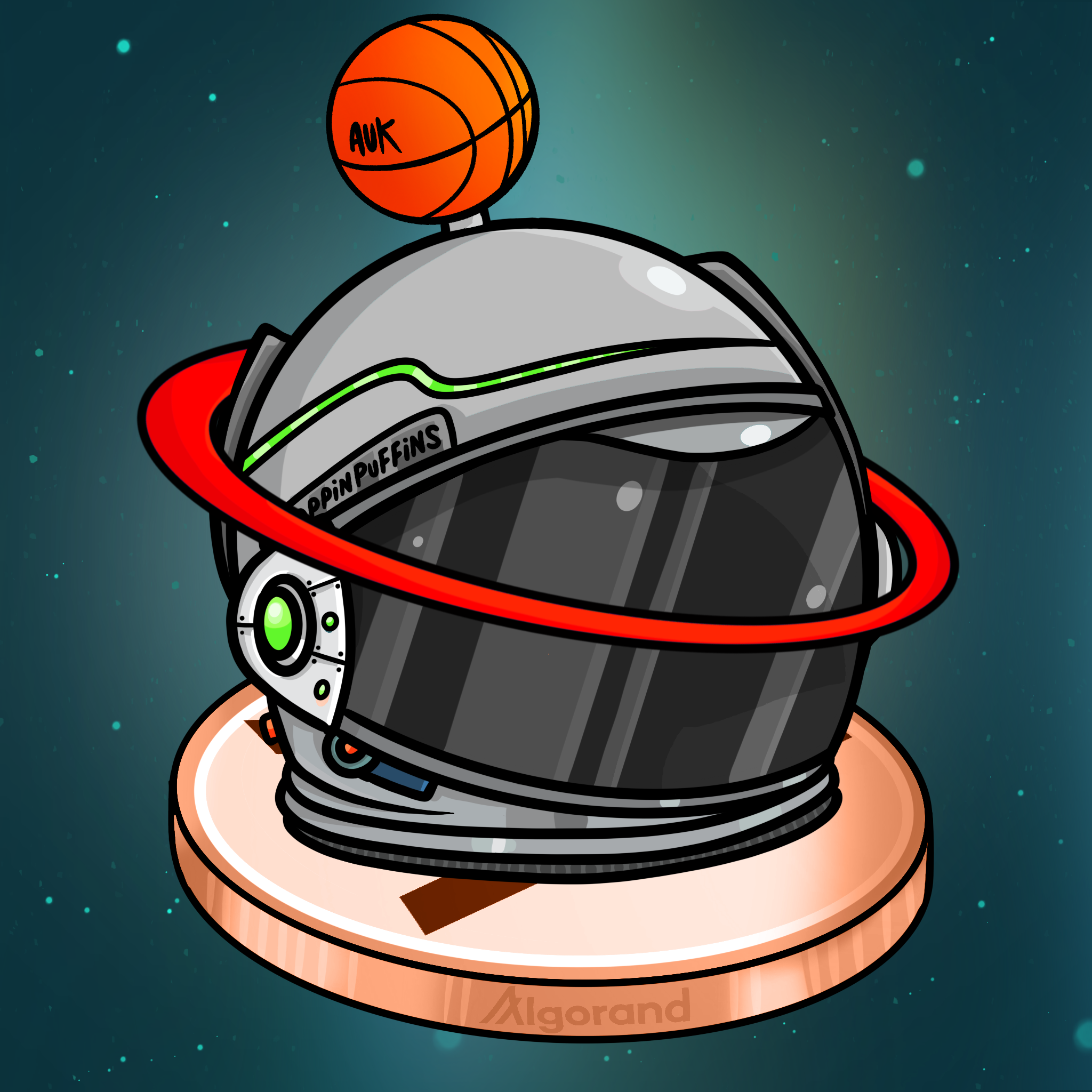 Basketball Helmet NFT on Algorand