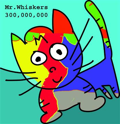 Mr. Whiskers 300,000,000 #8