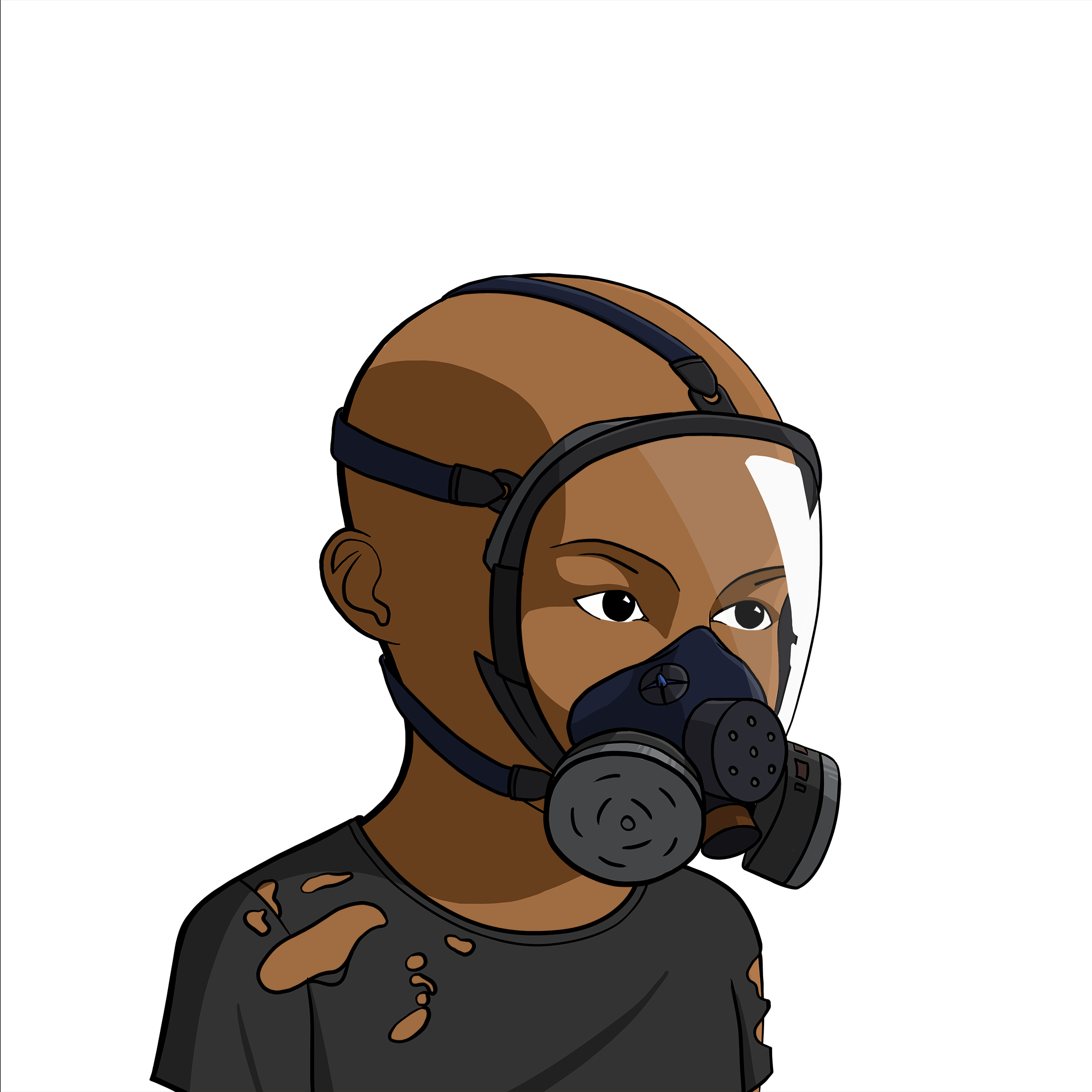 Bald Head #968 NFT on Algorand