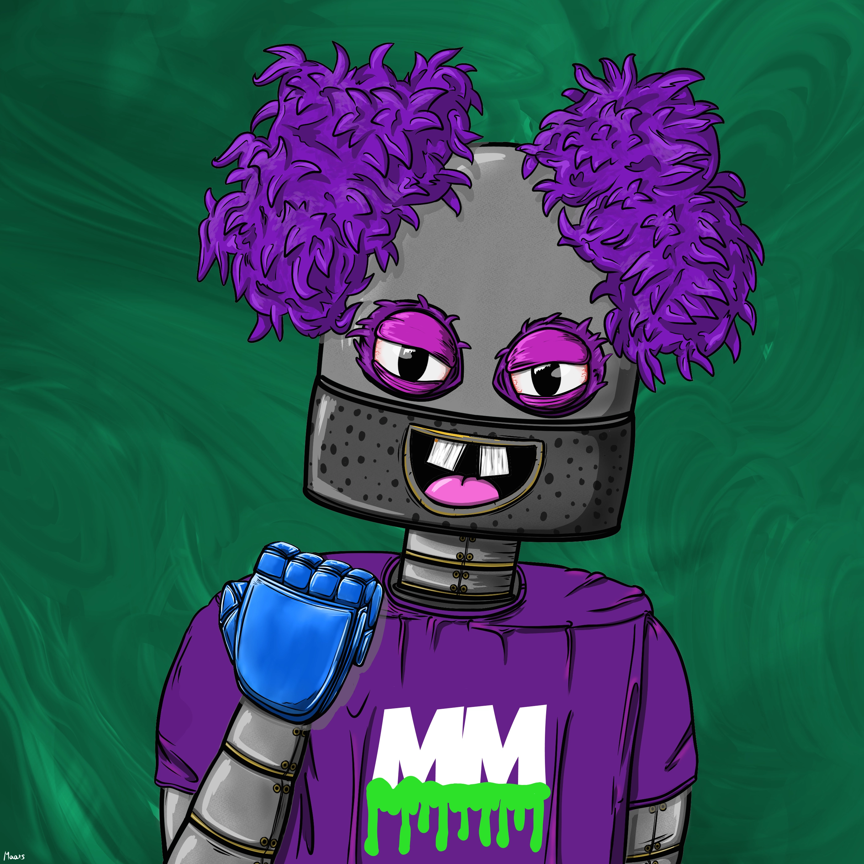 Mental Marvin #2319 NFT on Algorand