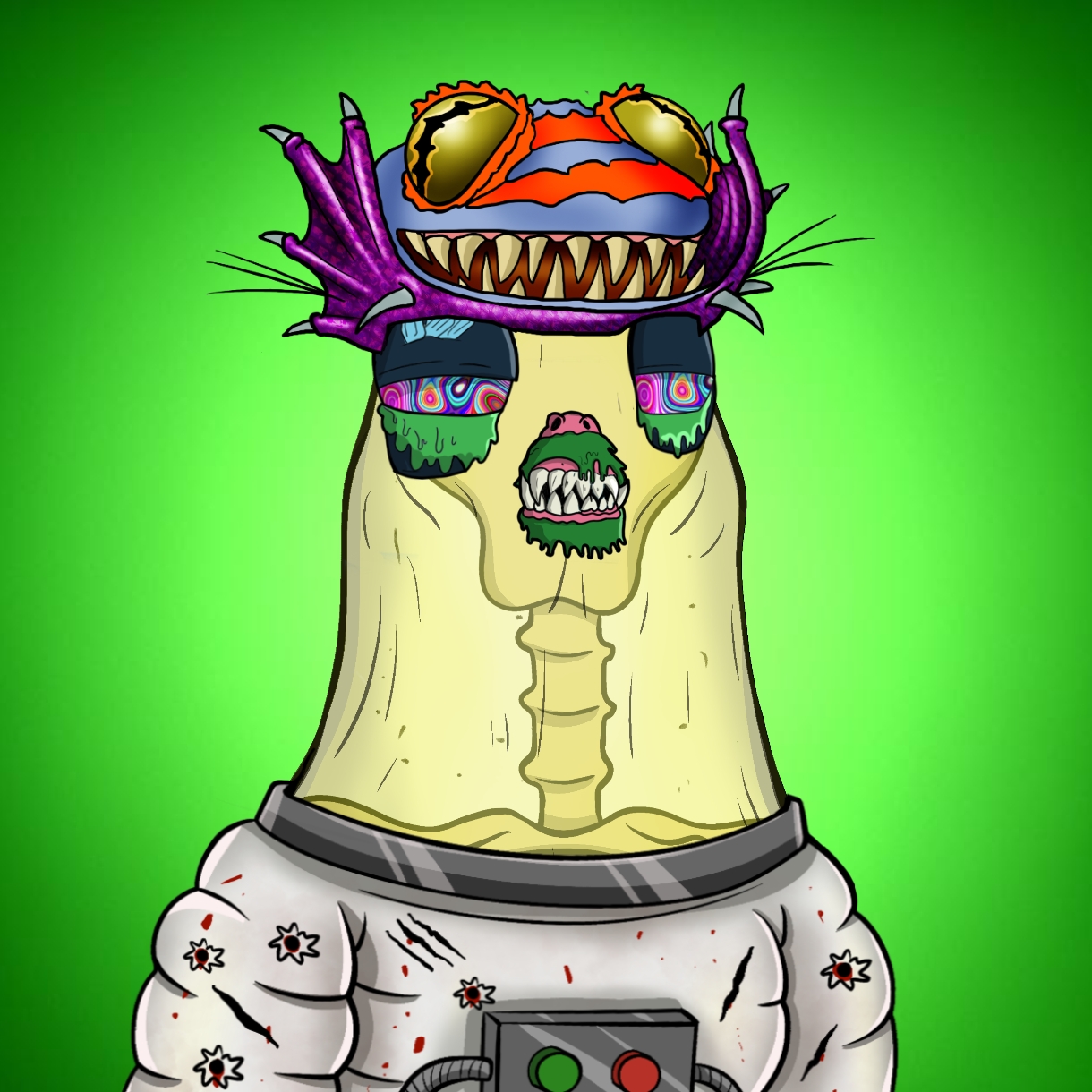 Mutant Ghetto Pigeon #473 NFT on Algorand