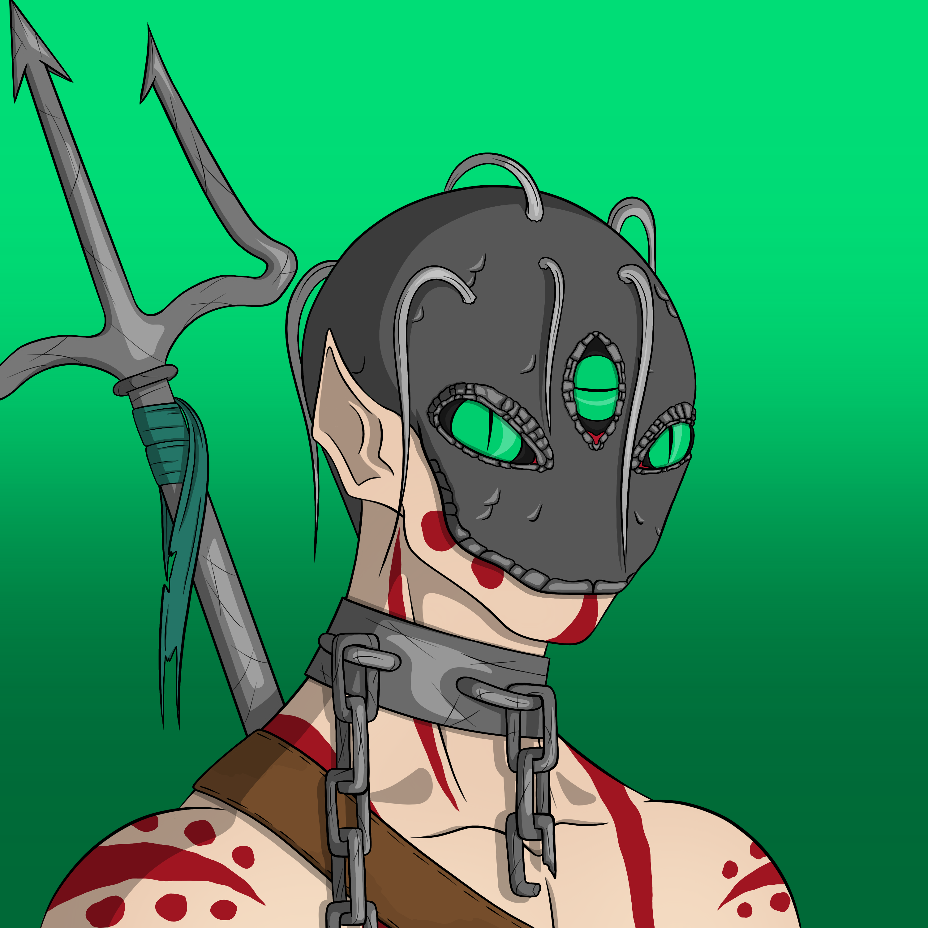 Dark Coin Champion #0073 NFT on Algorand