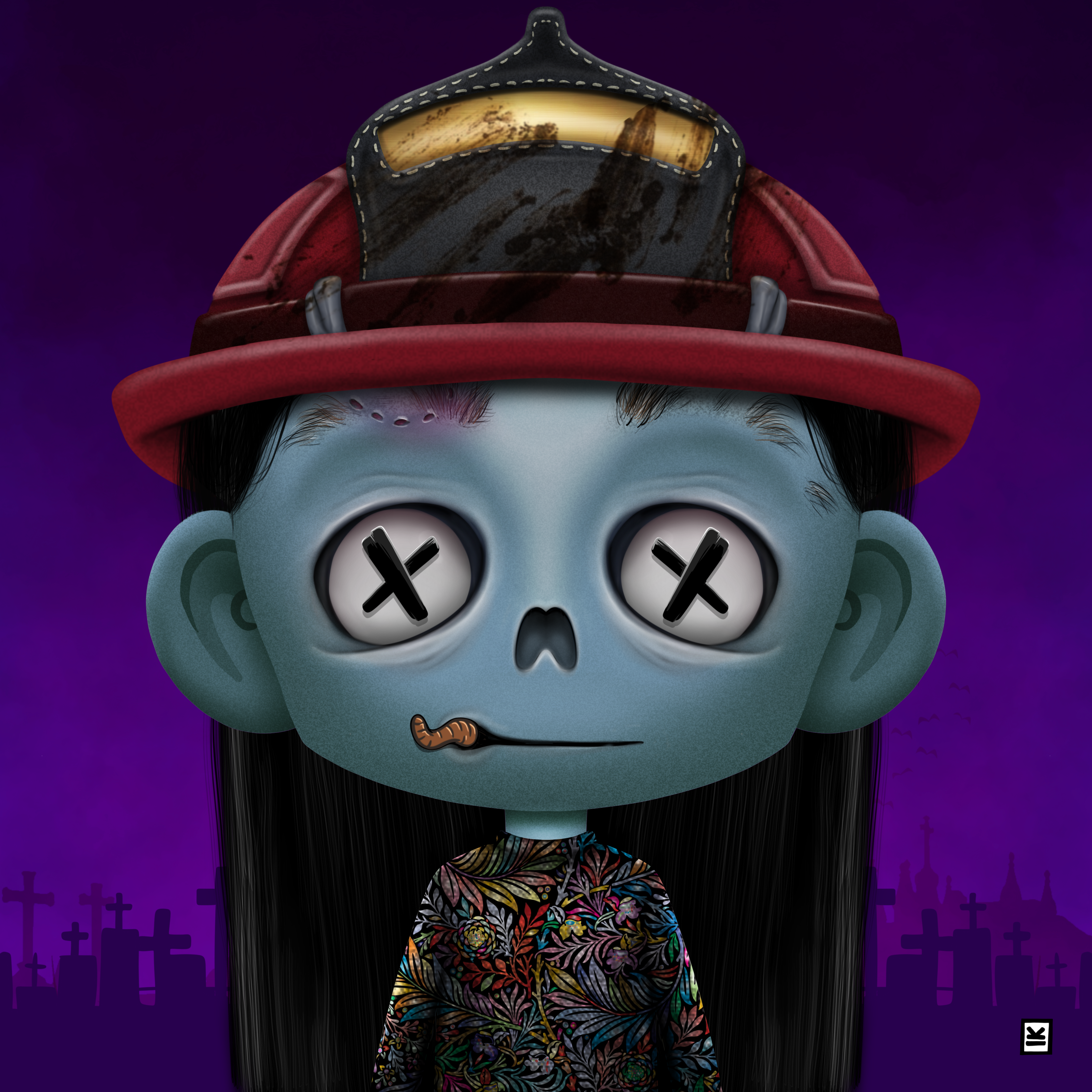 Little Monsters - Zombie #59 NFT on Algorand