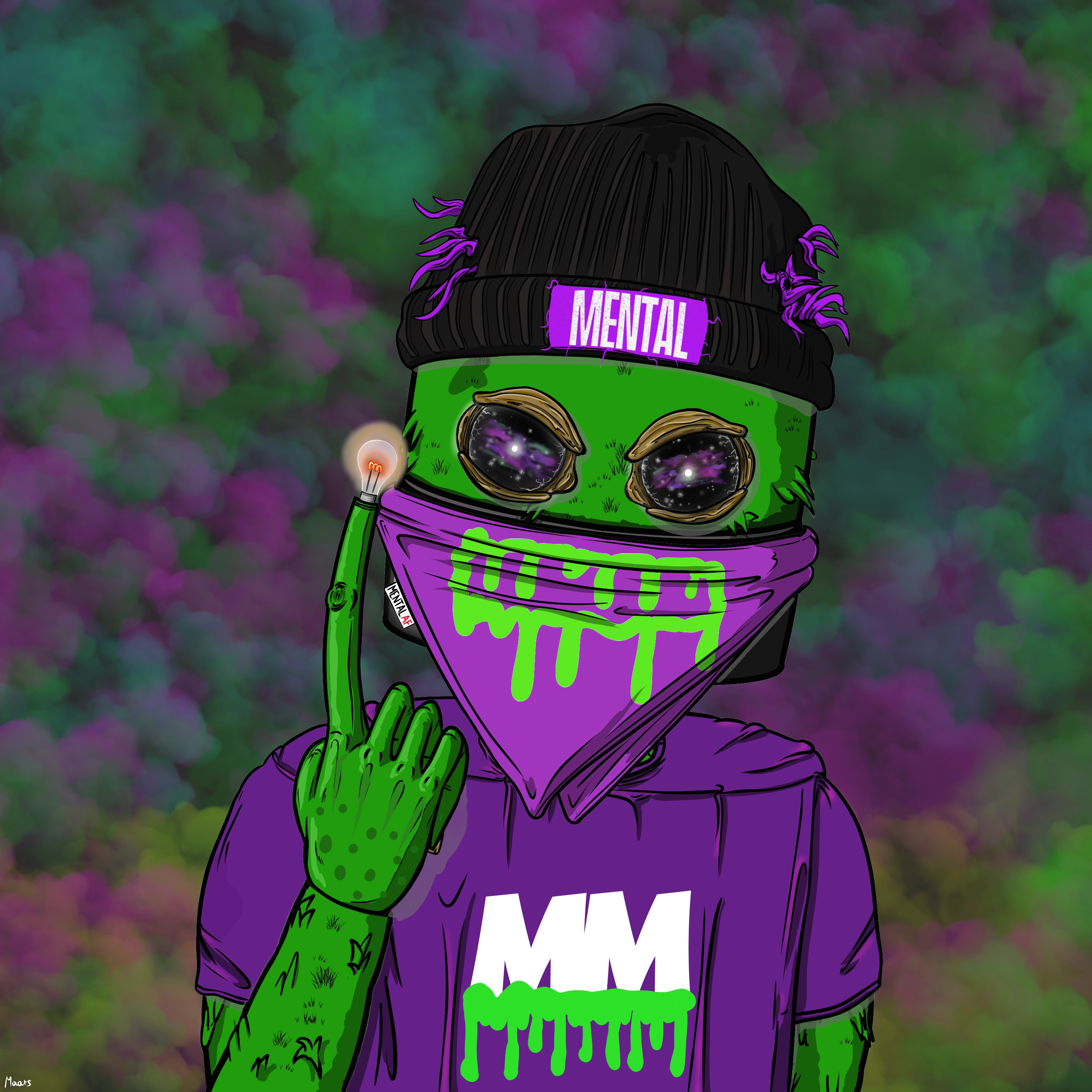 Mental Marvin #849 NFT on Algorand