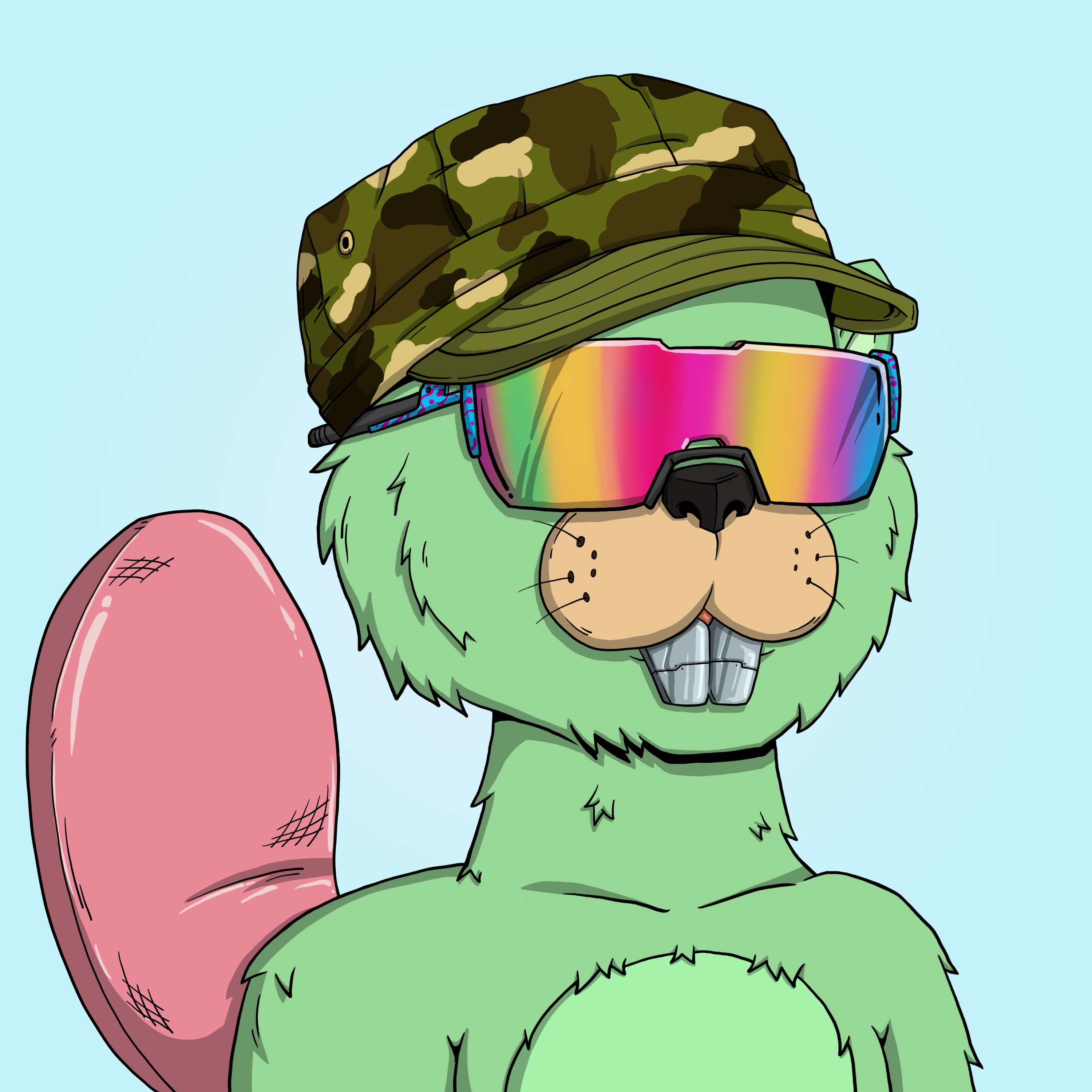 Beava Buds #1654 NFT on Algorand