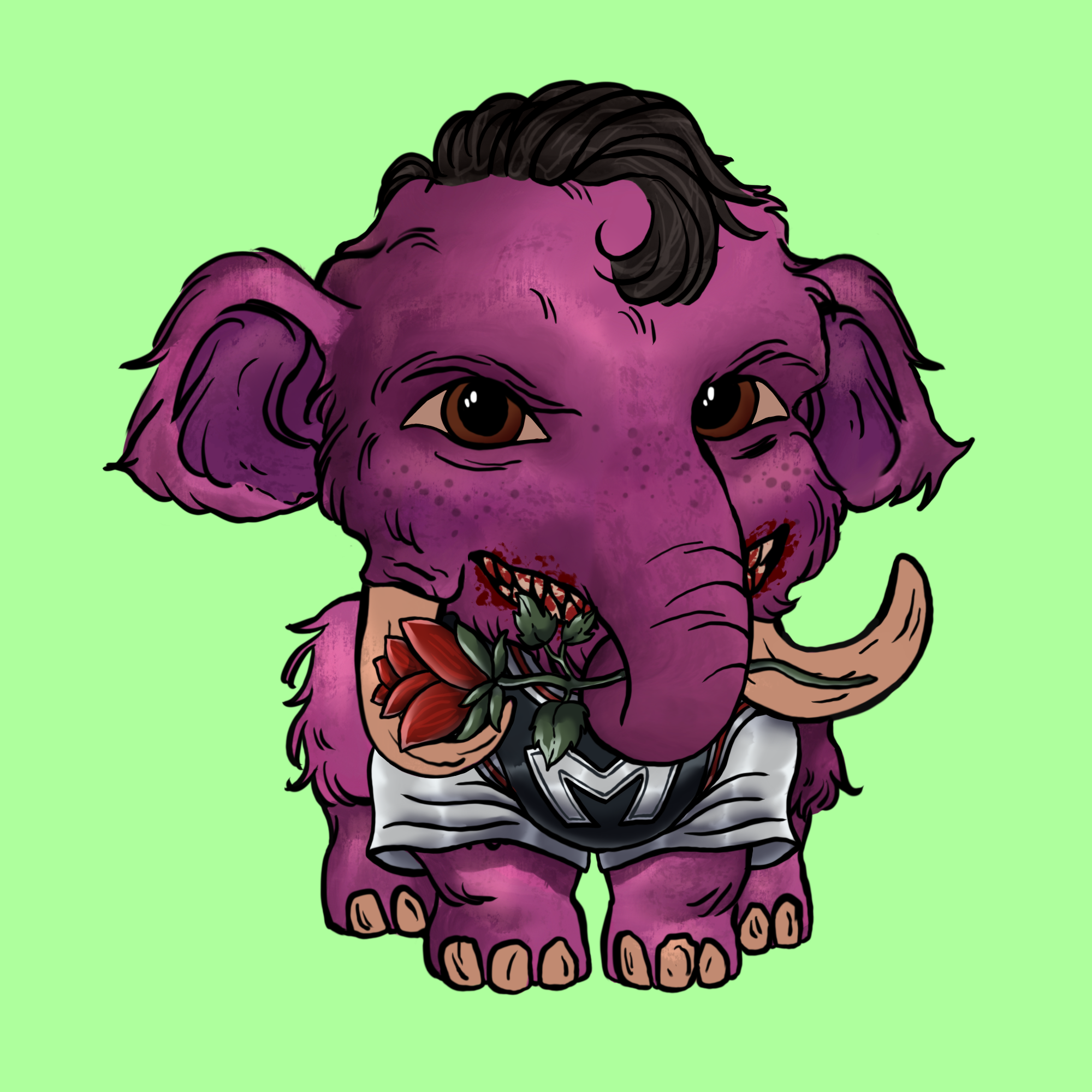Naughty Mammoth #0259 NFT on Algorand