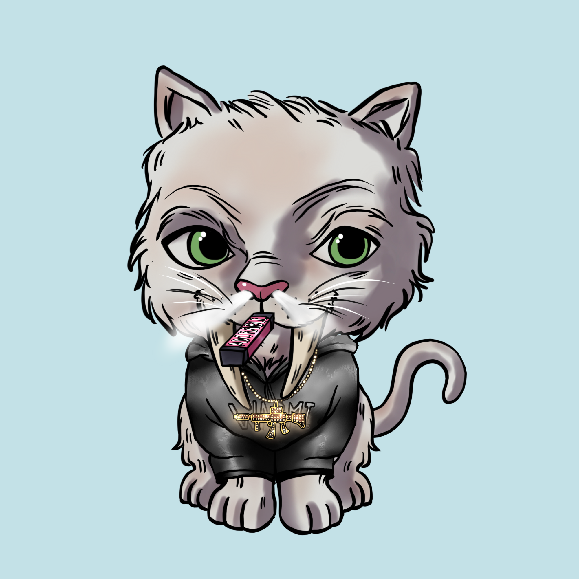 Adorable Feline #0241 NFT on Algorand