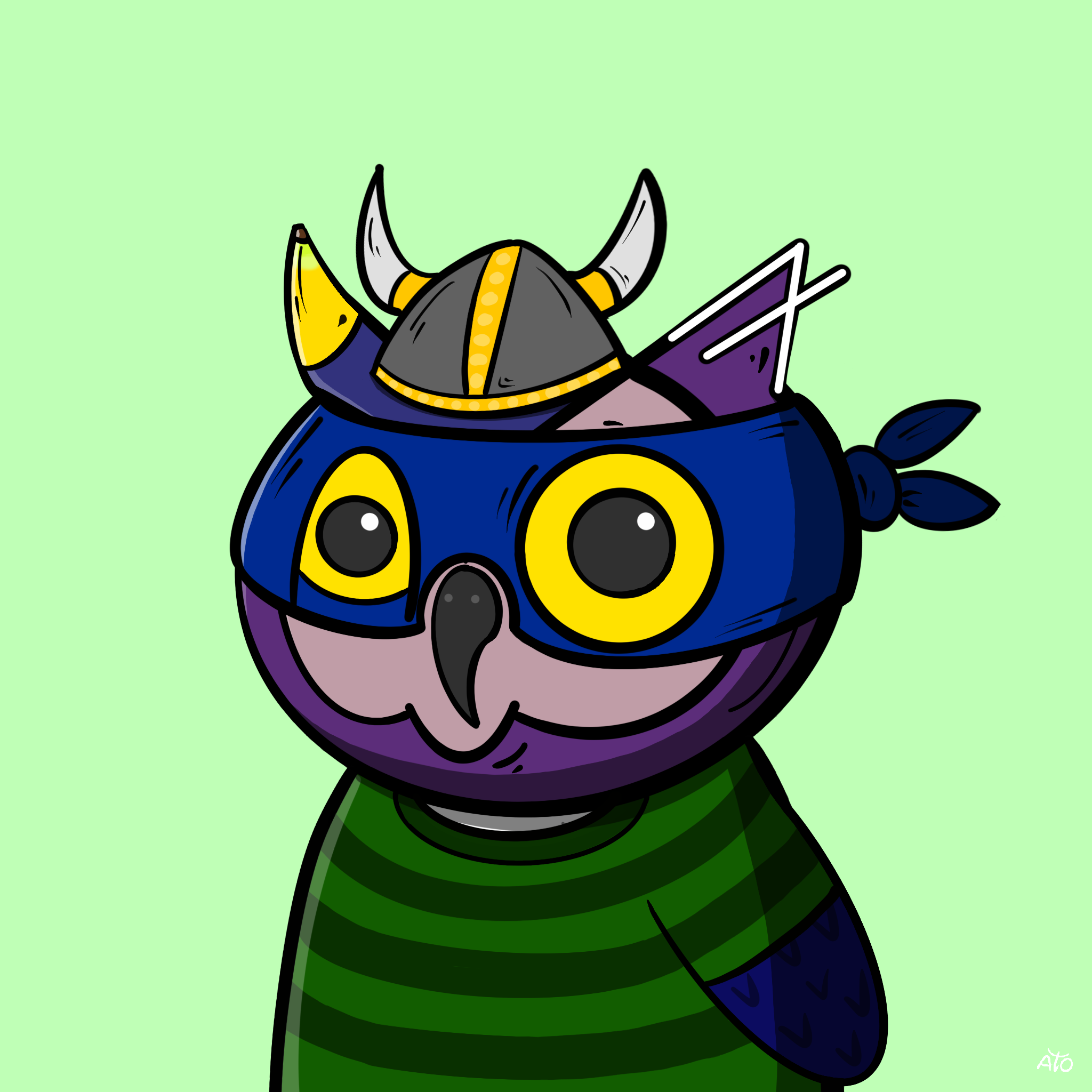 AOWL #222 NFT on Algorand