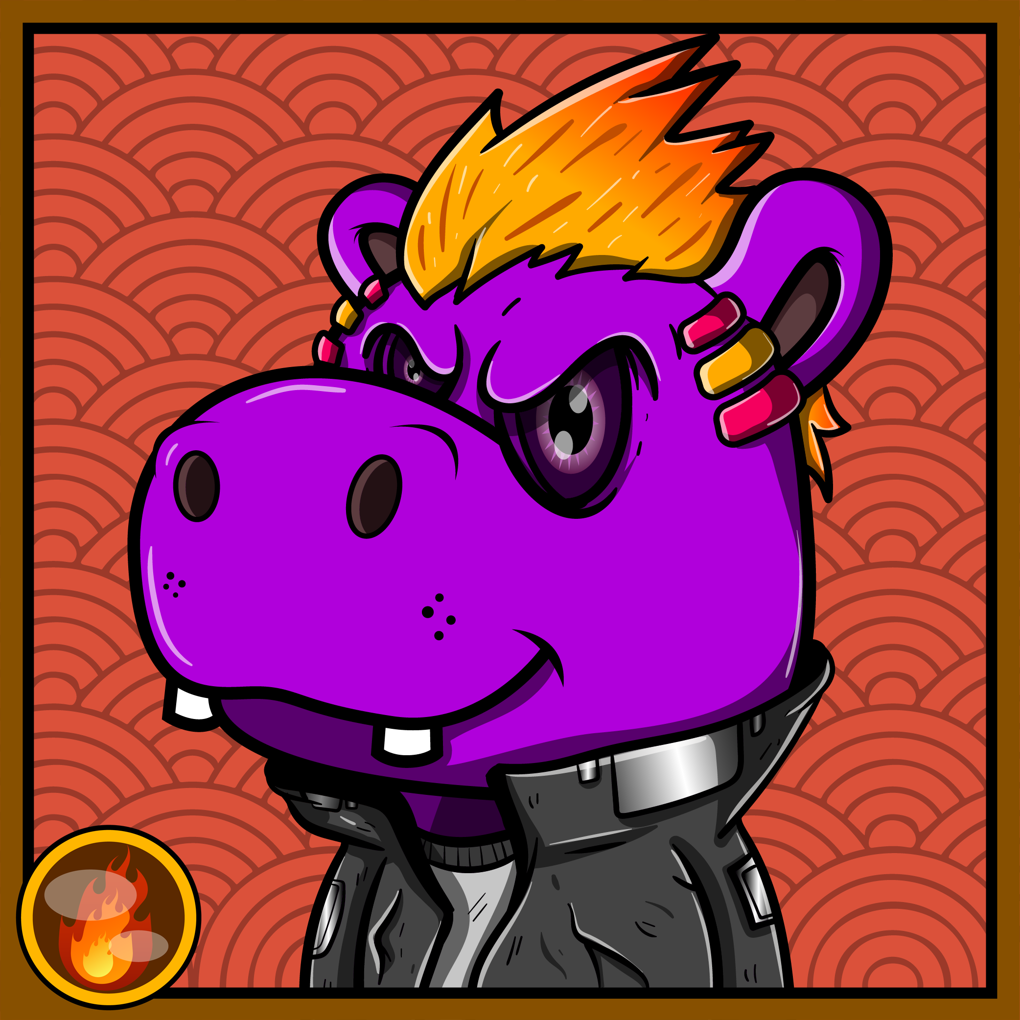 Heepow Brat 2437 NFT on Algorand