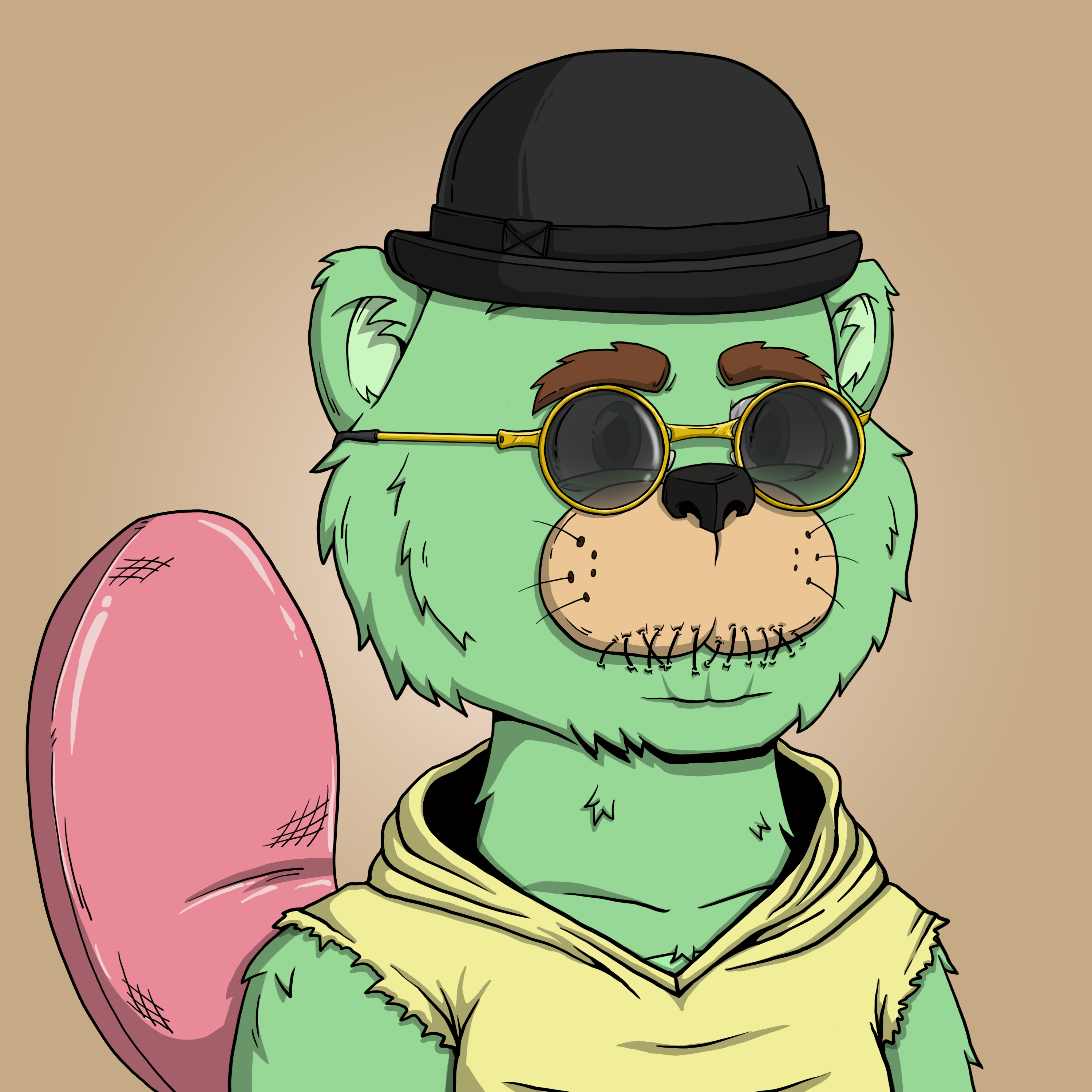 Beava Buds #1281 NFT on Algorand