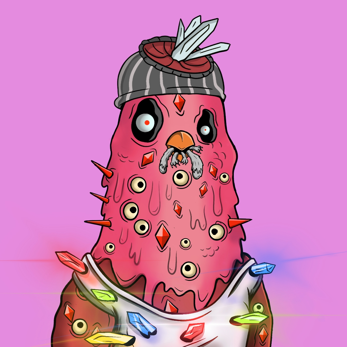 Mutant Ghetto Pigeon #316 NFT on Algorand