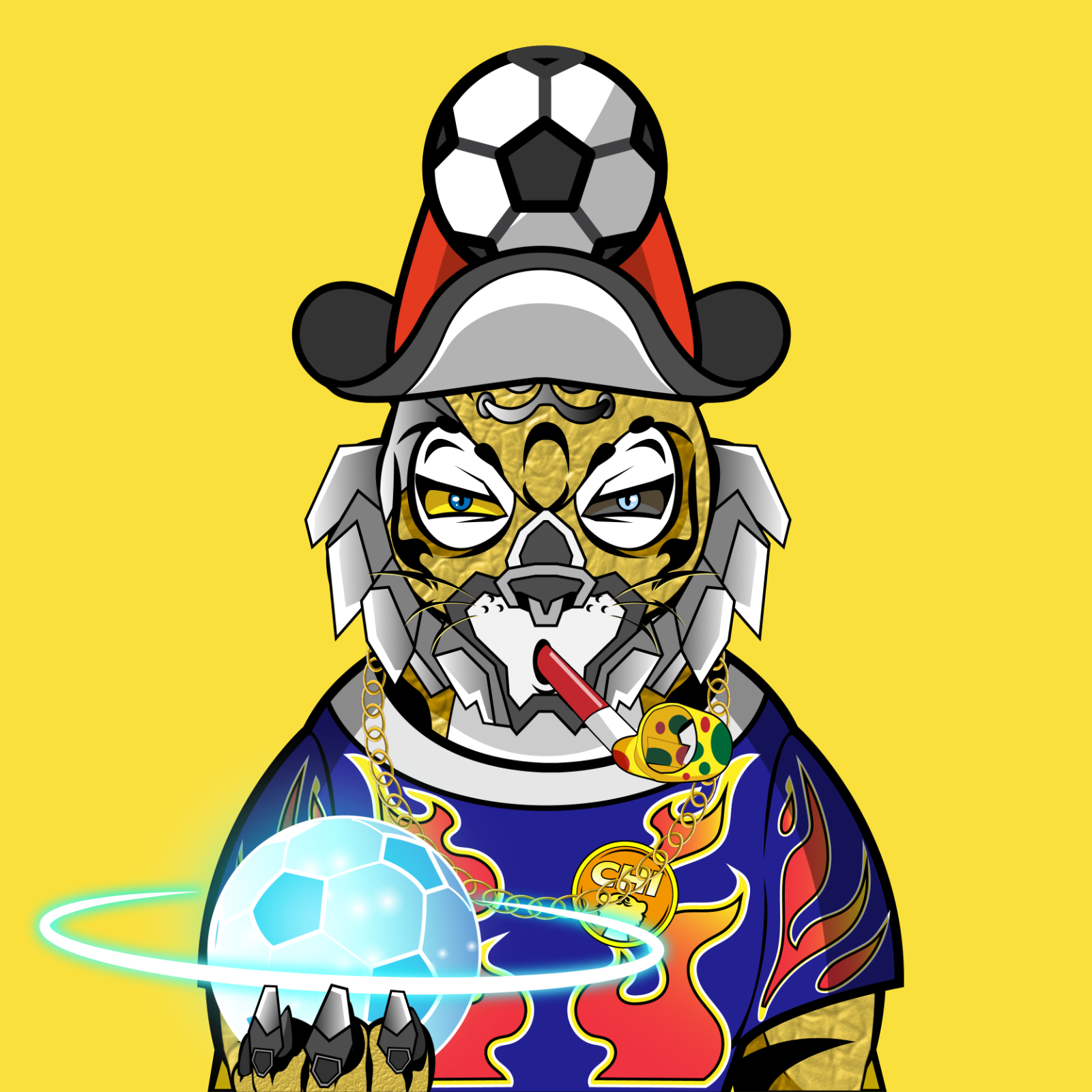 Football TigerChi #1972 NFT on Algorand