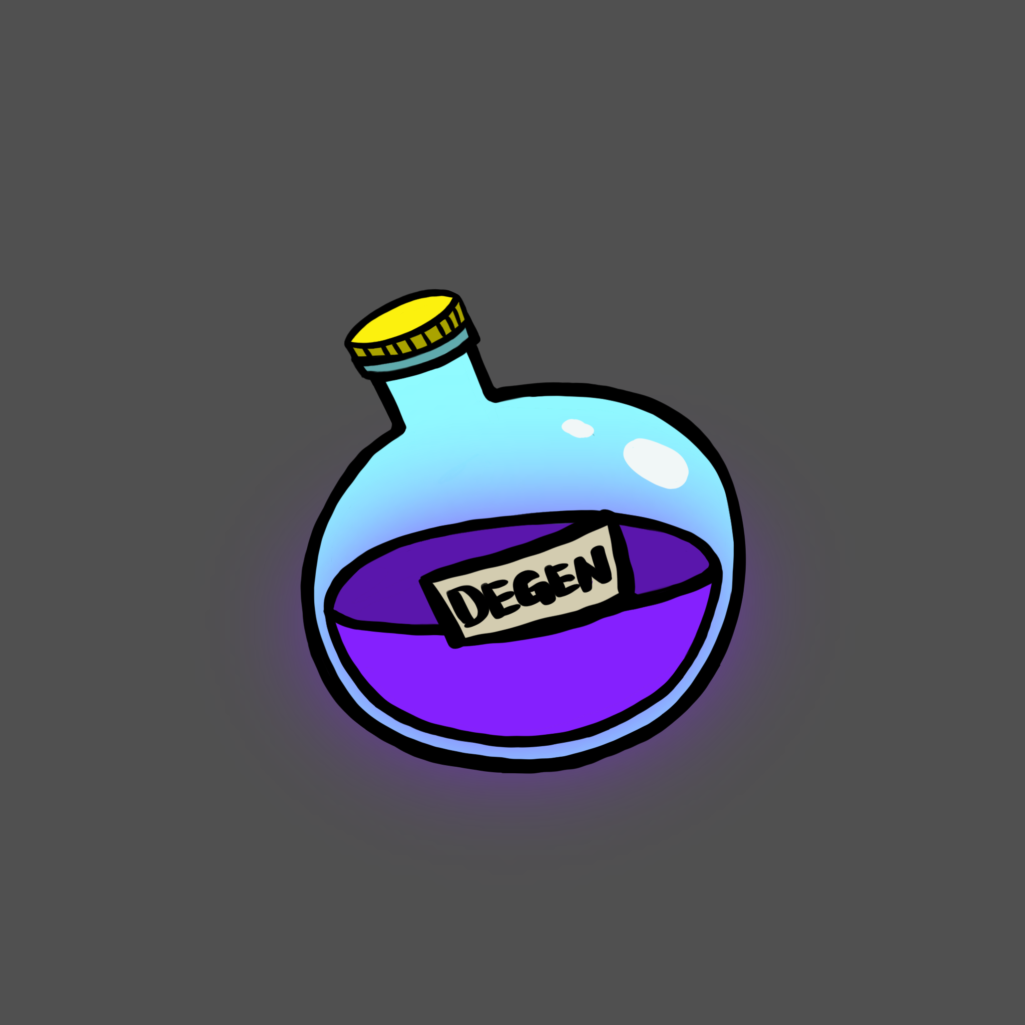 Degen Potion #51 NFT on Algorand