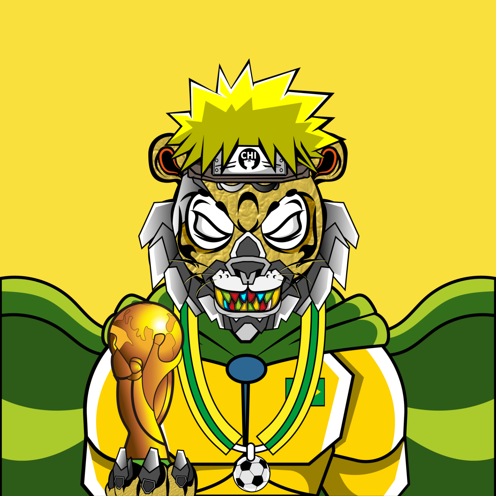 Football TigerChi #0897 NFT on Algorand