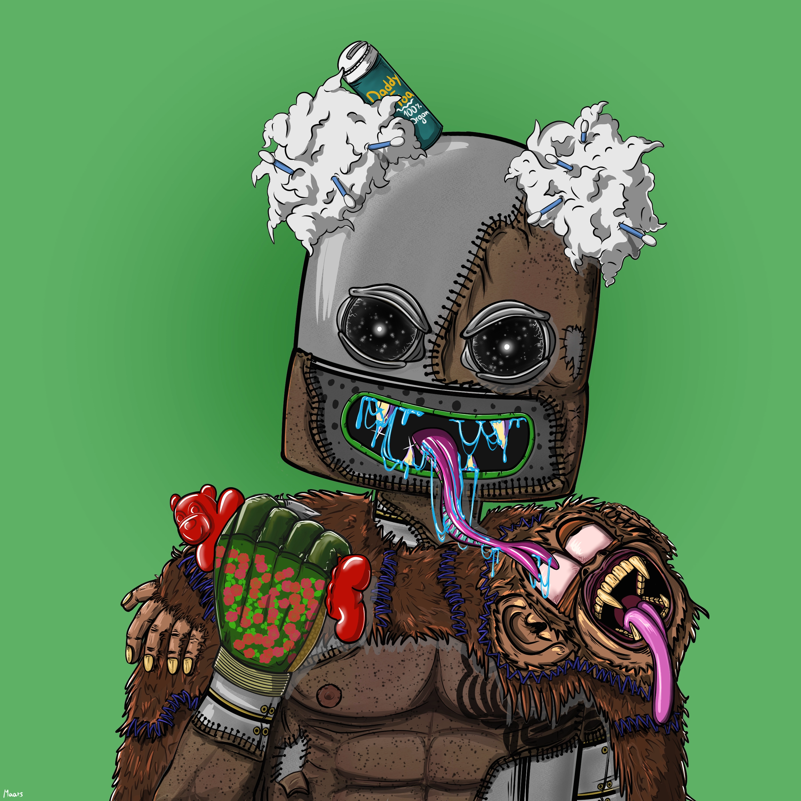 Mental Marvin #835 NFT on Algorand