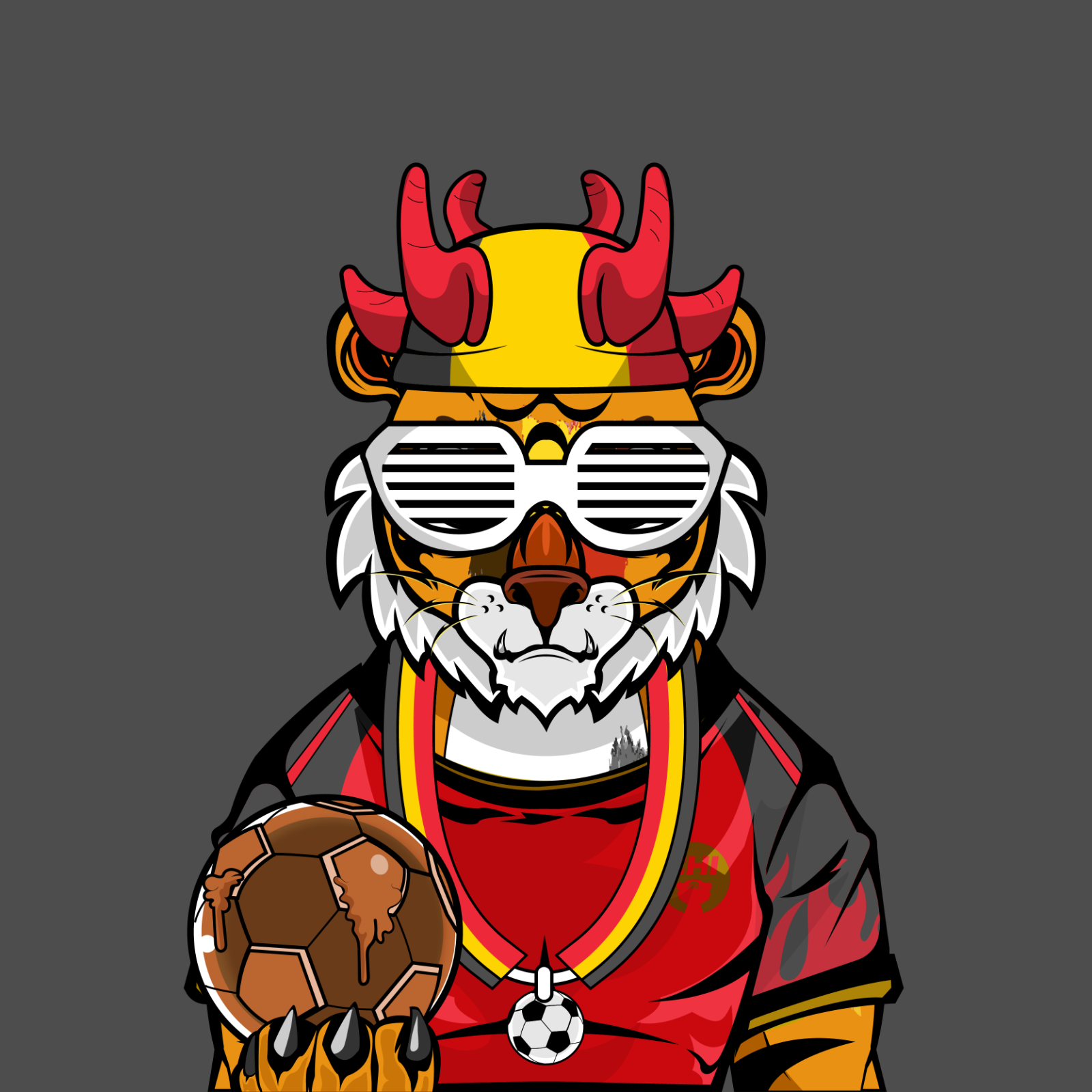 Football TigerChi #0822 NFT on Algorand