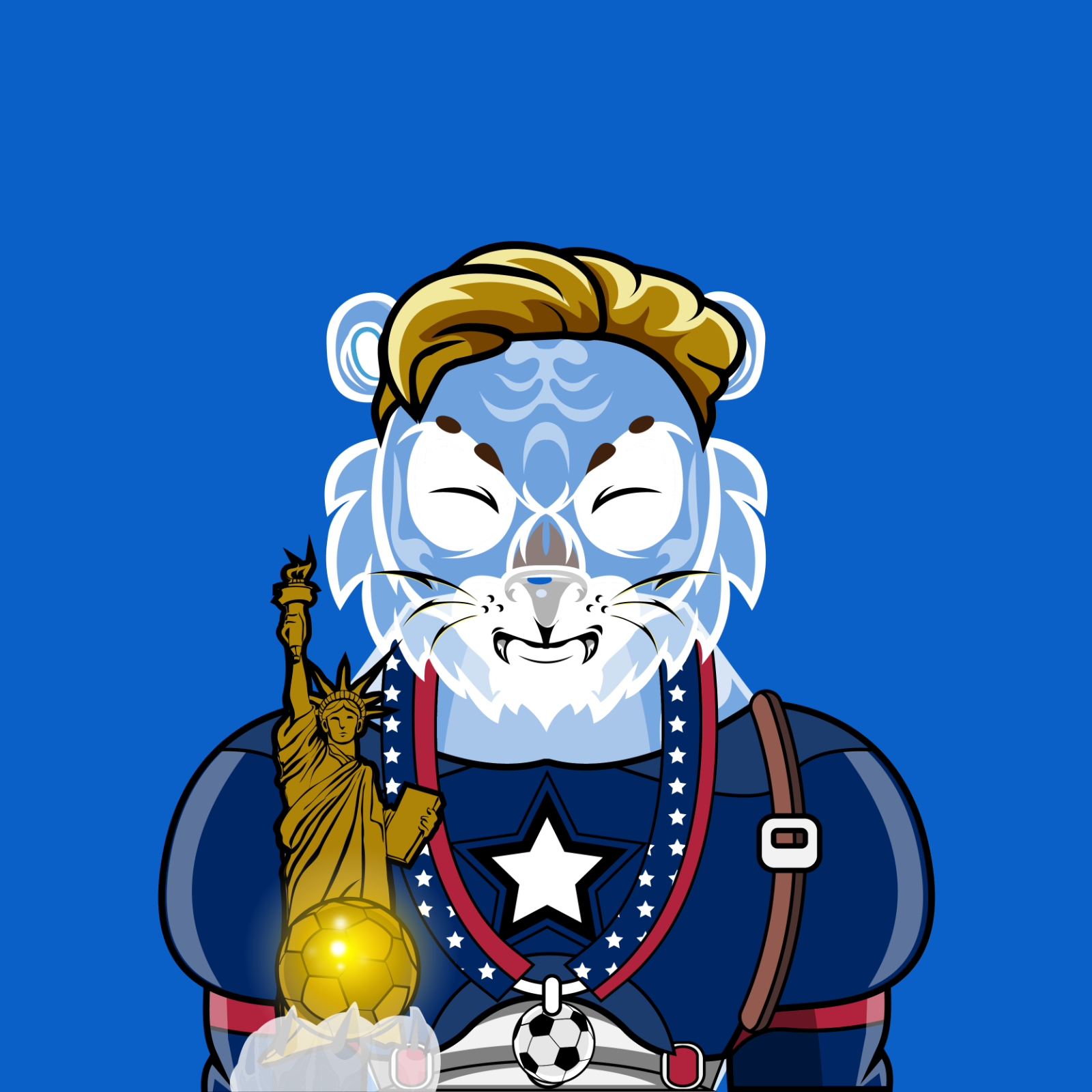 Football TigerChi #0866 NFT on Algorand