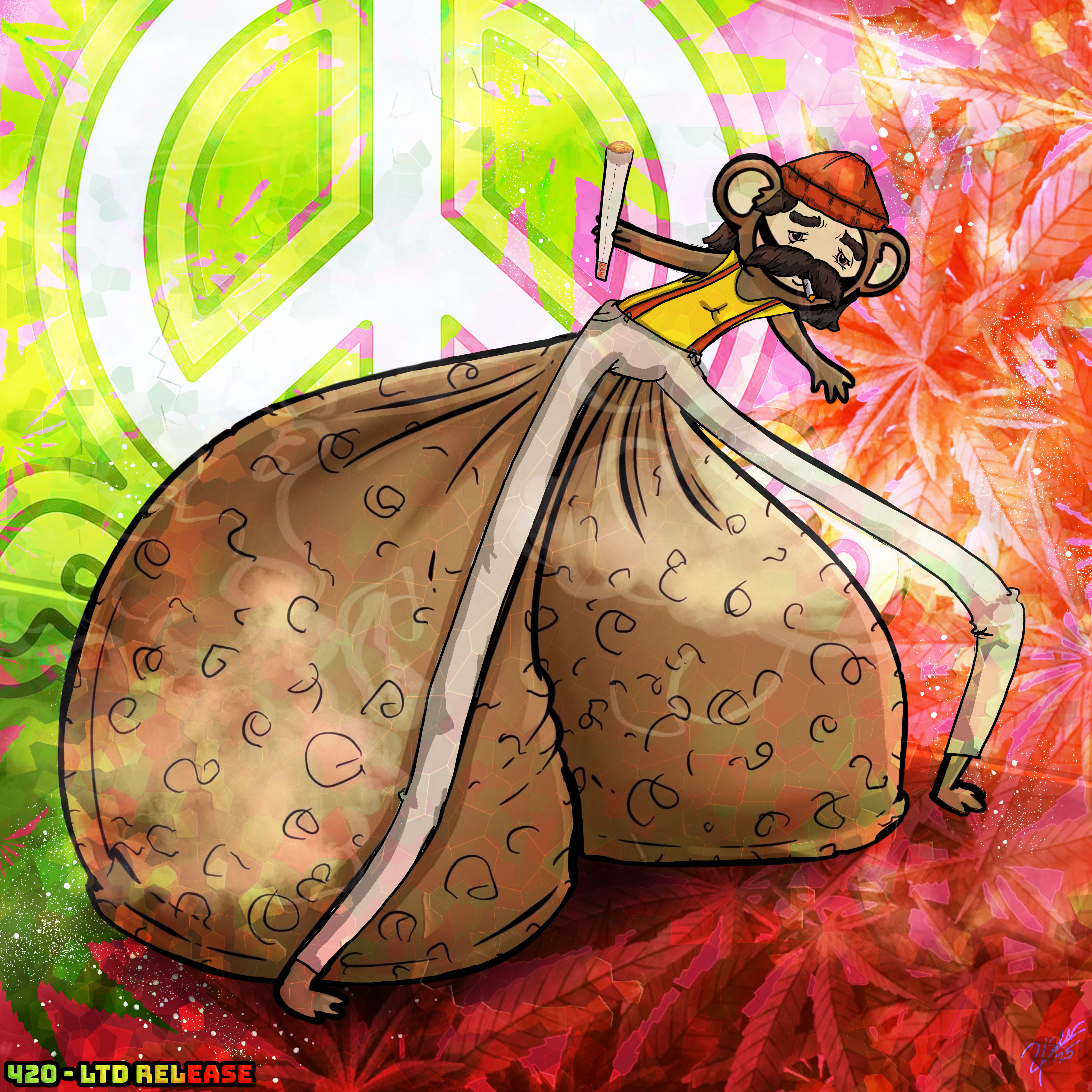 $BALLSACK Cheech NFT on Algorand