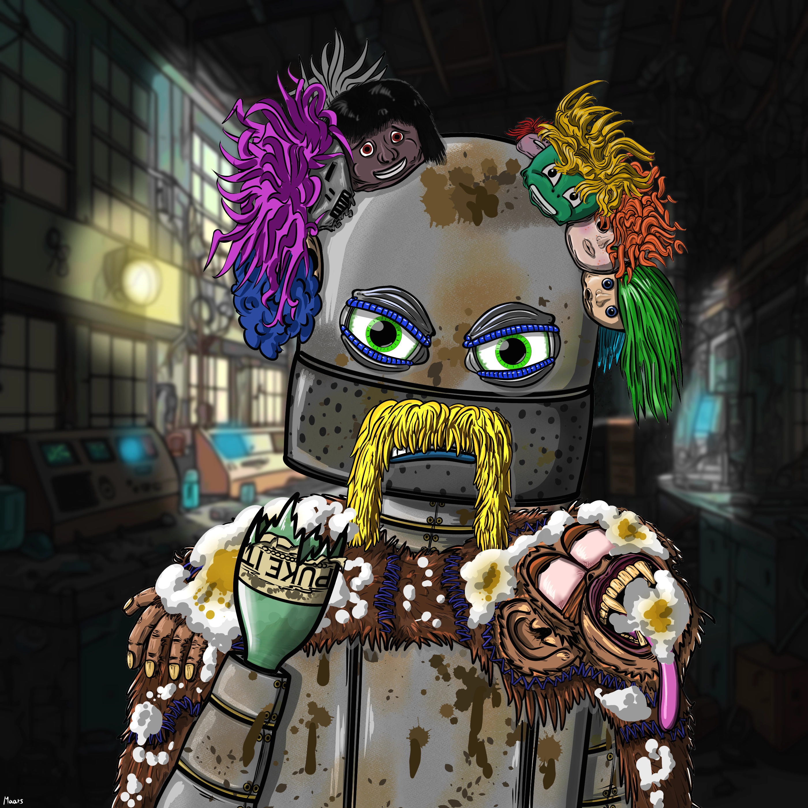 Mental Marvin #87 NFT on Algorand
