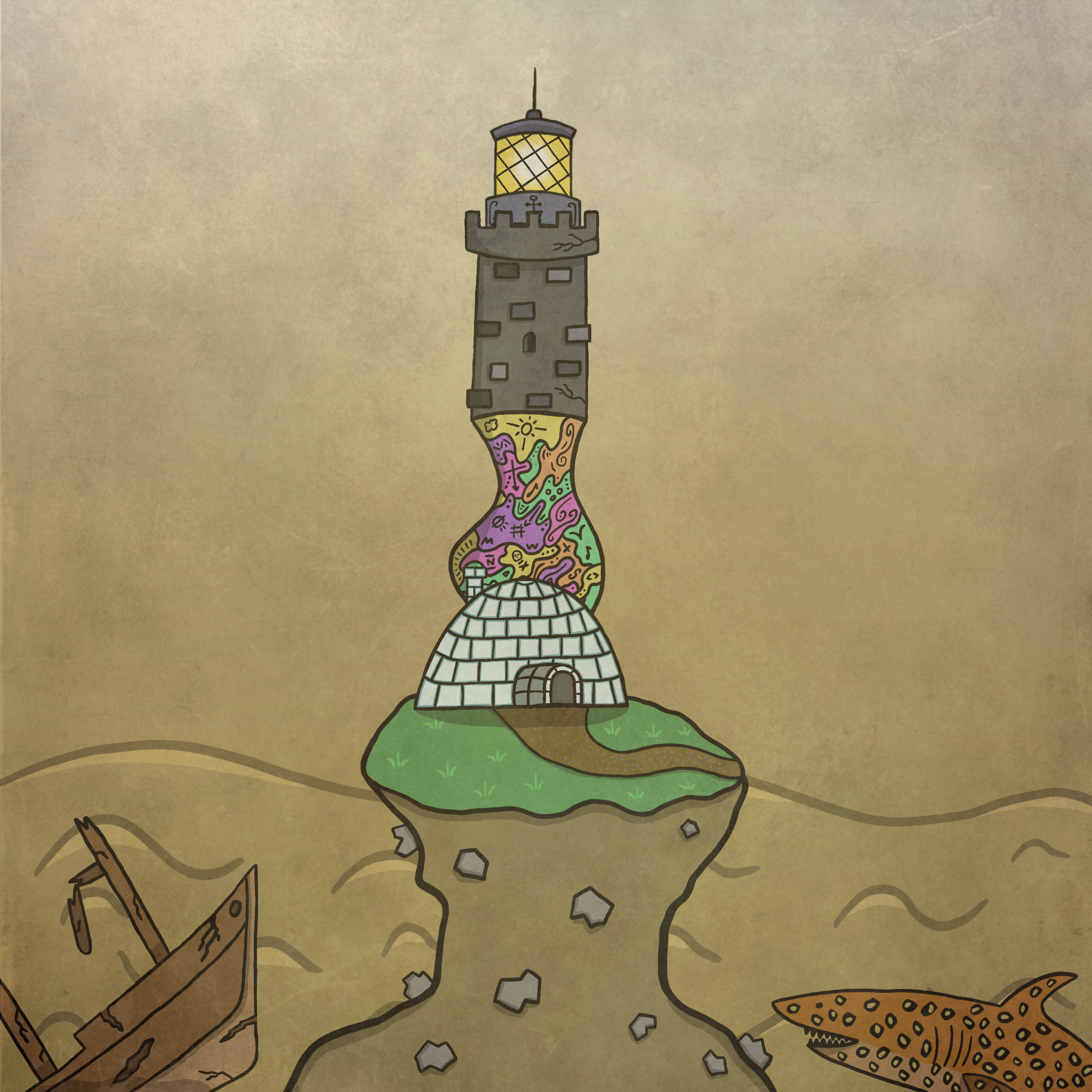 The Lighthouse #0566 NFT on Algorand