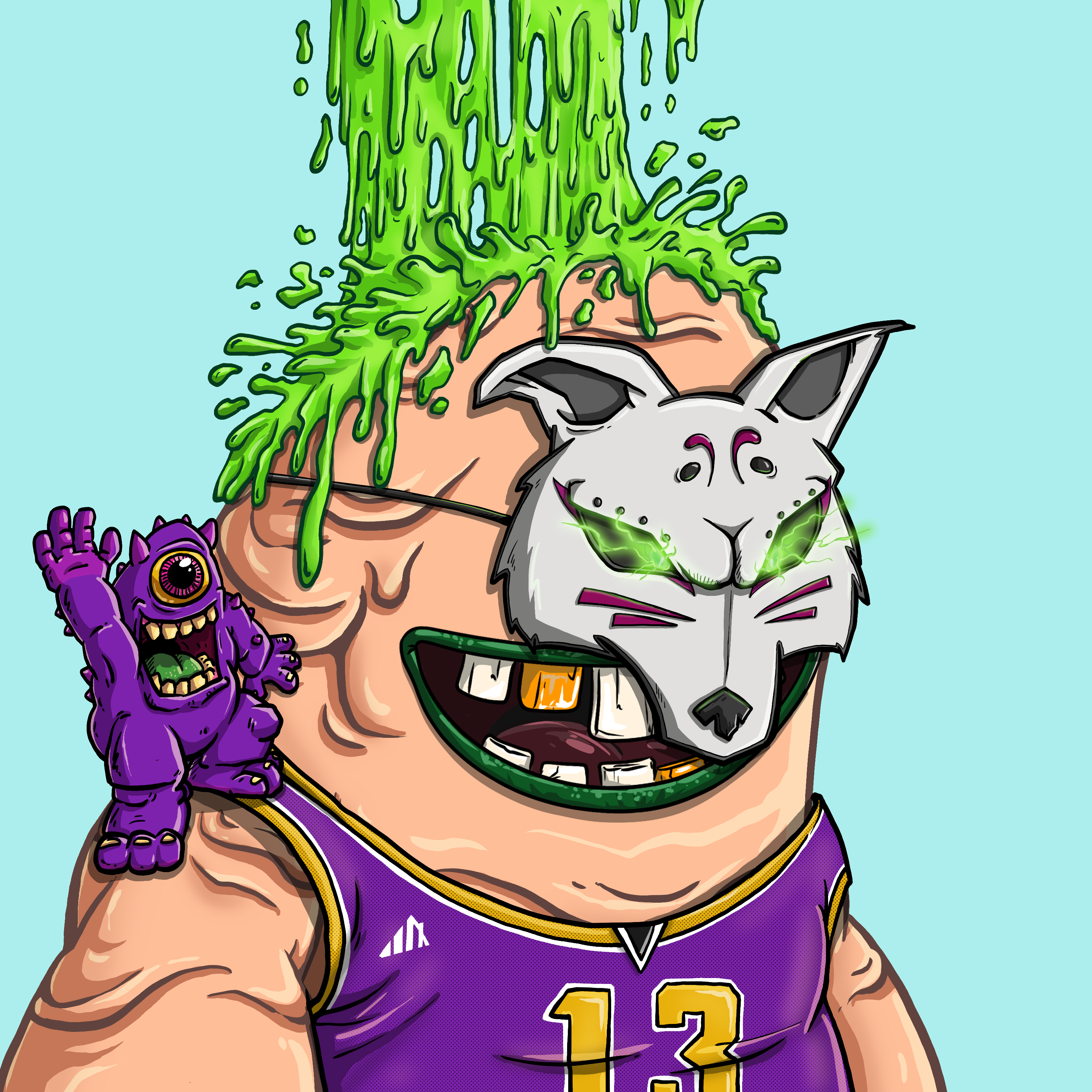 MONSTR #1566 NFT on Algorand