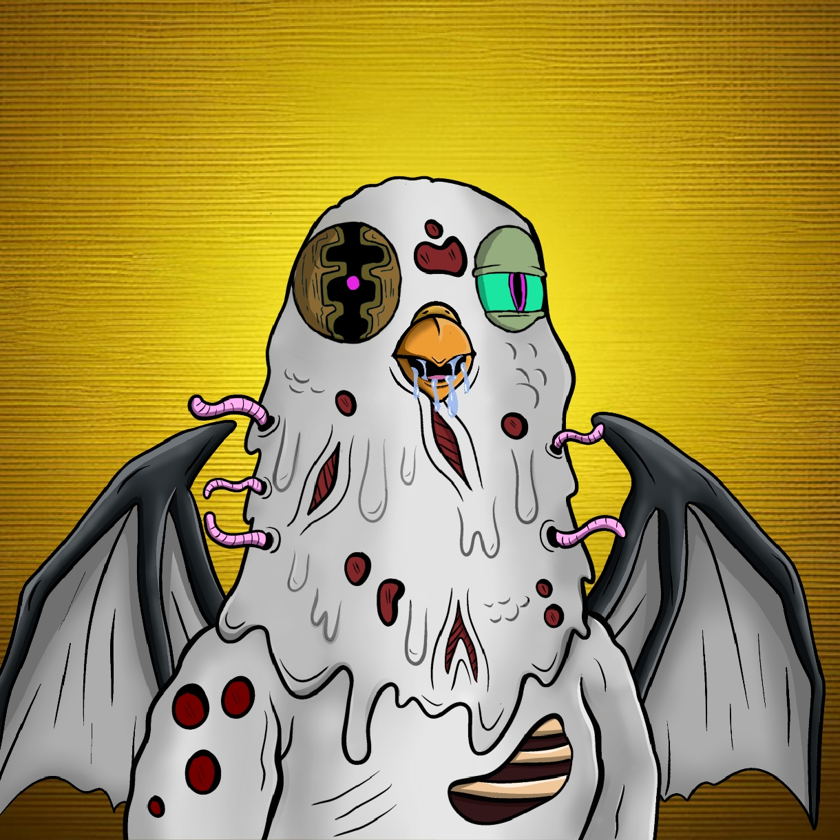 Mutant Ghetto Pigeon #217 NFT on Algorand